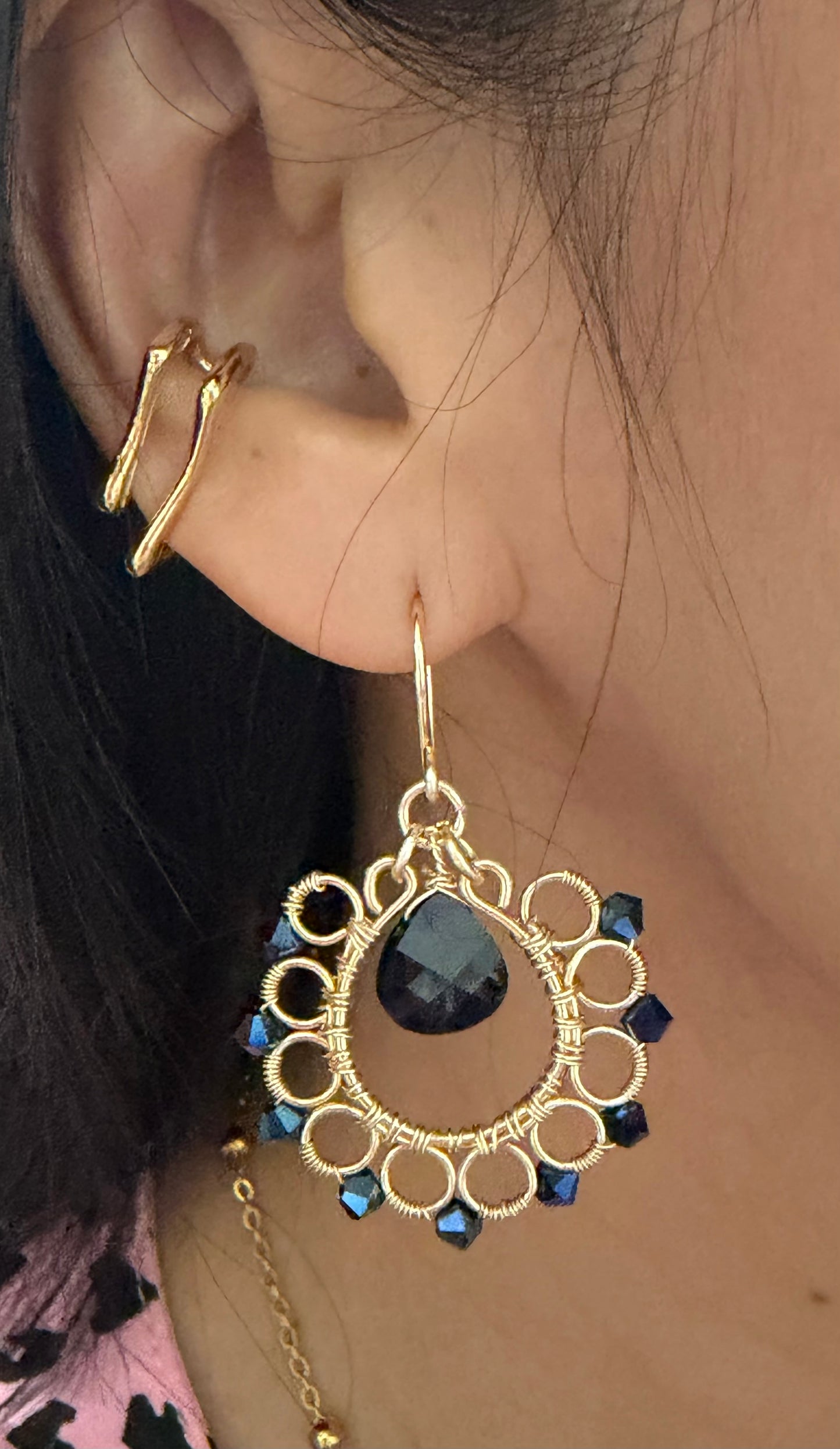 Radiant Circle Earrings