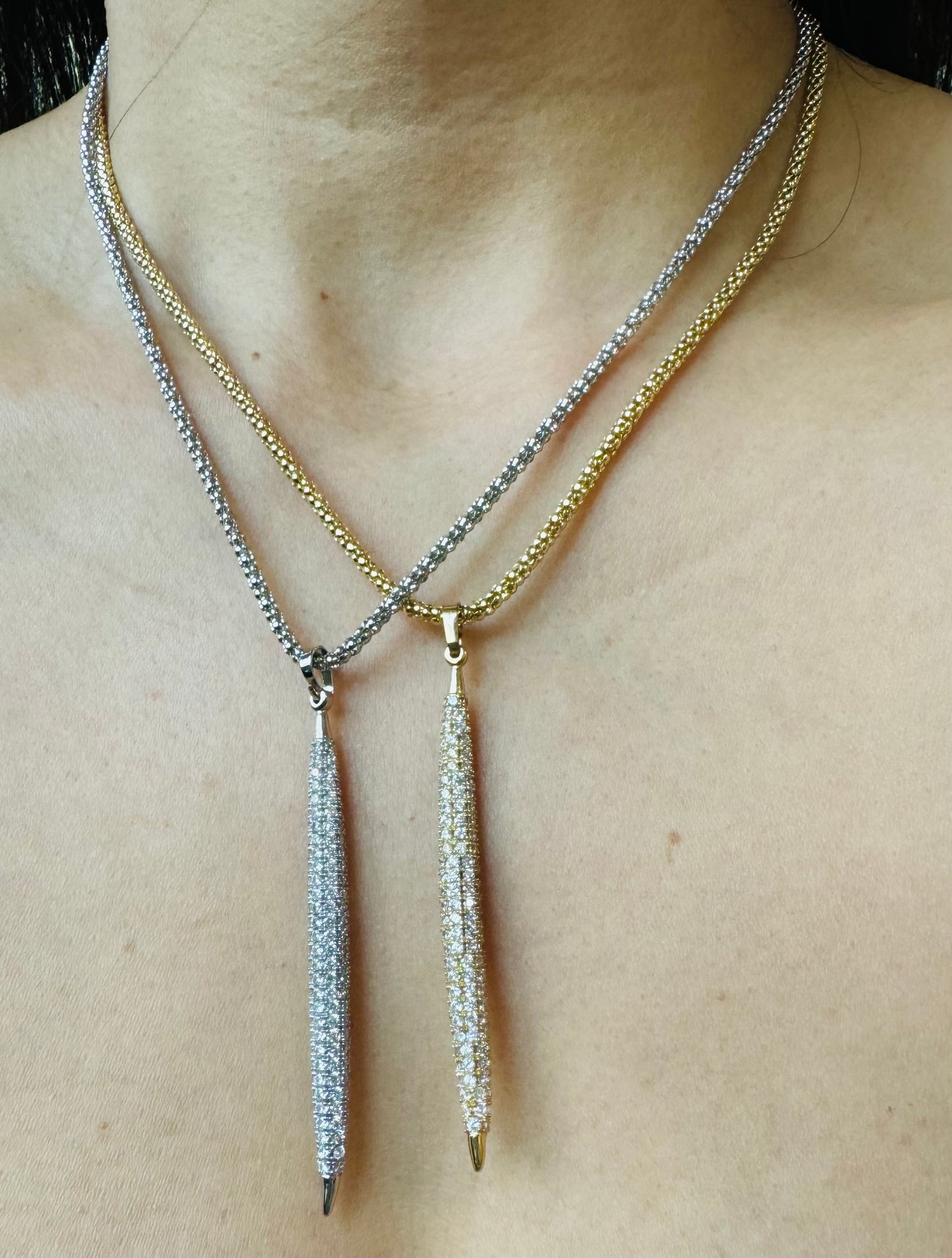 Zirconia Pendant Necklace
