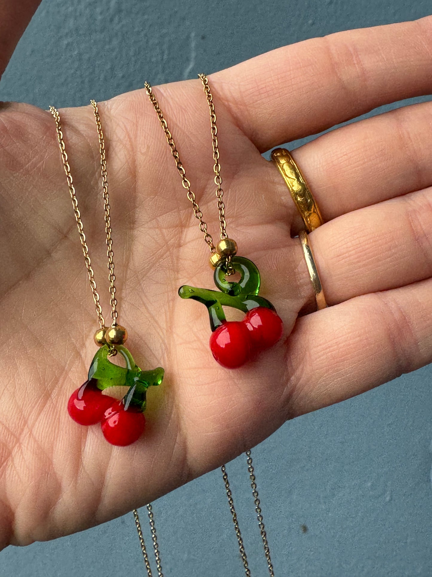 Beautiful Cherry Necklace