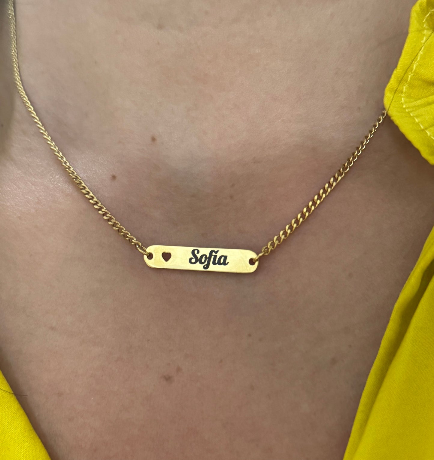 Beautiful identity necklace