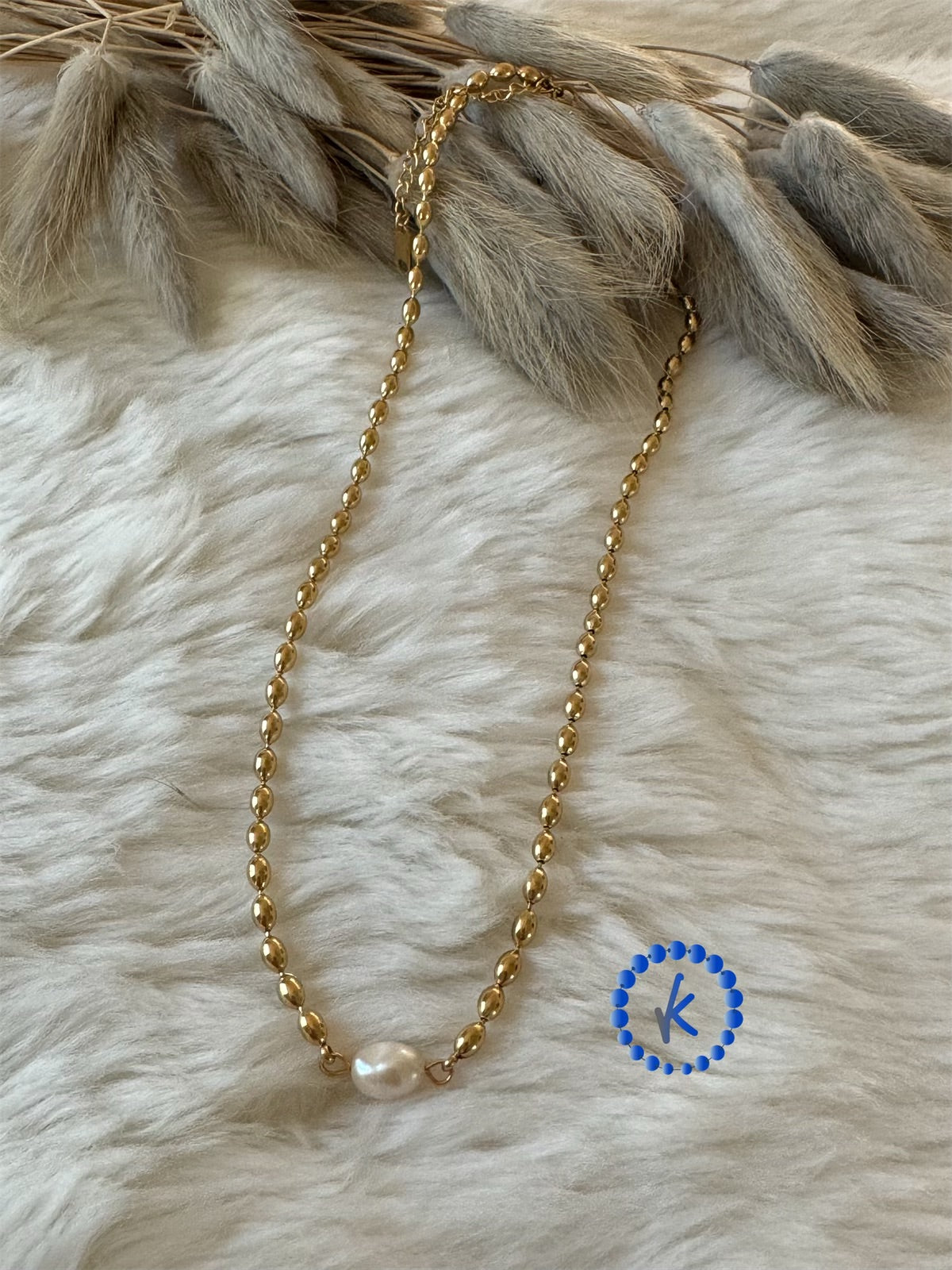 Beautiful Stainless Steel Rice Ball Chain
