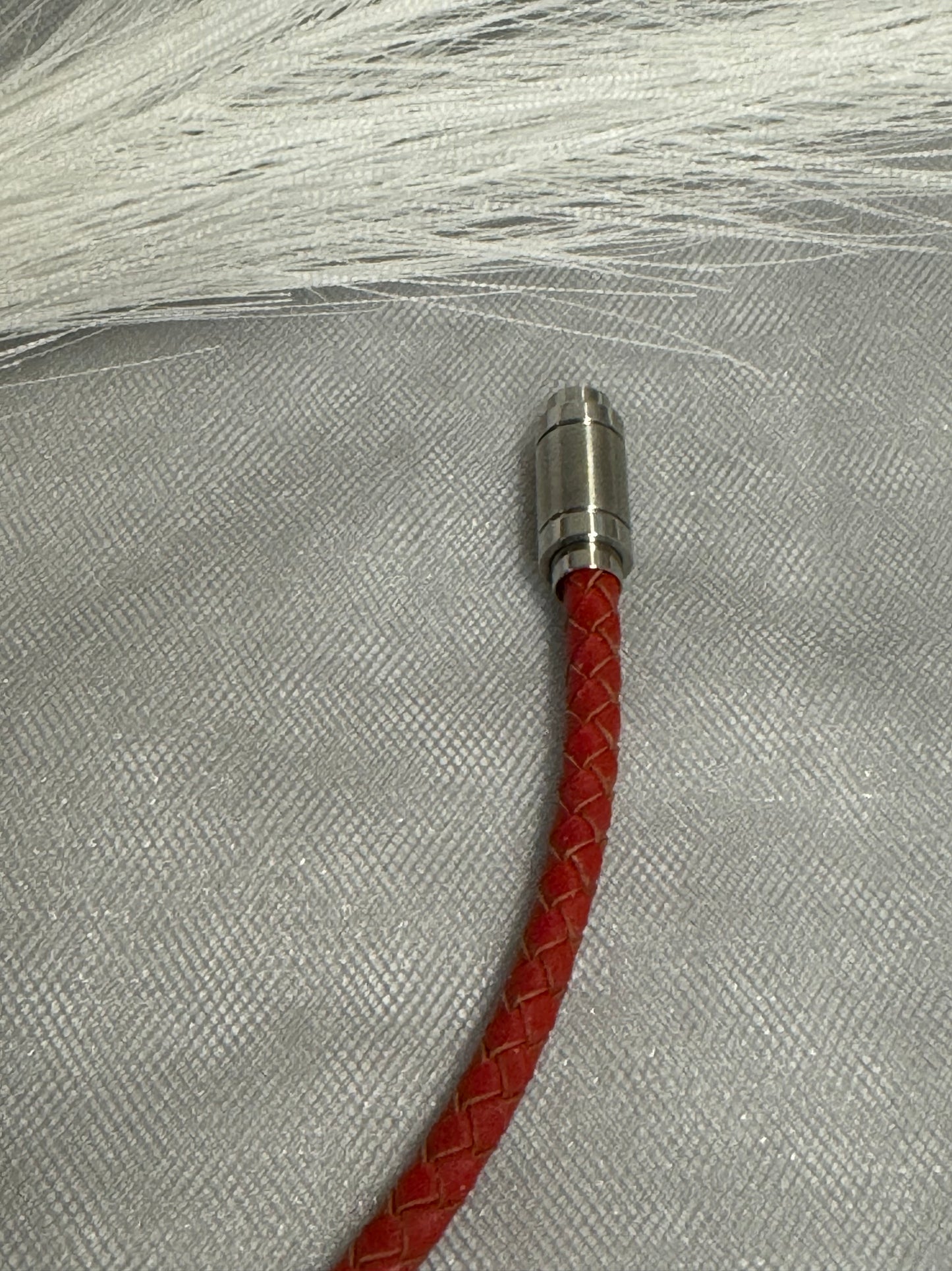 Magnetic Leather Bracelet