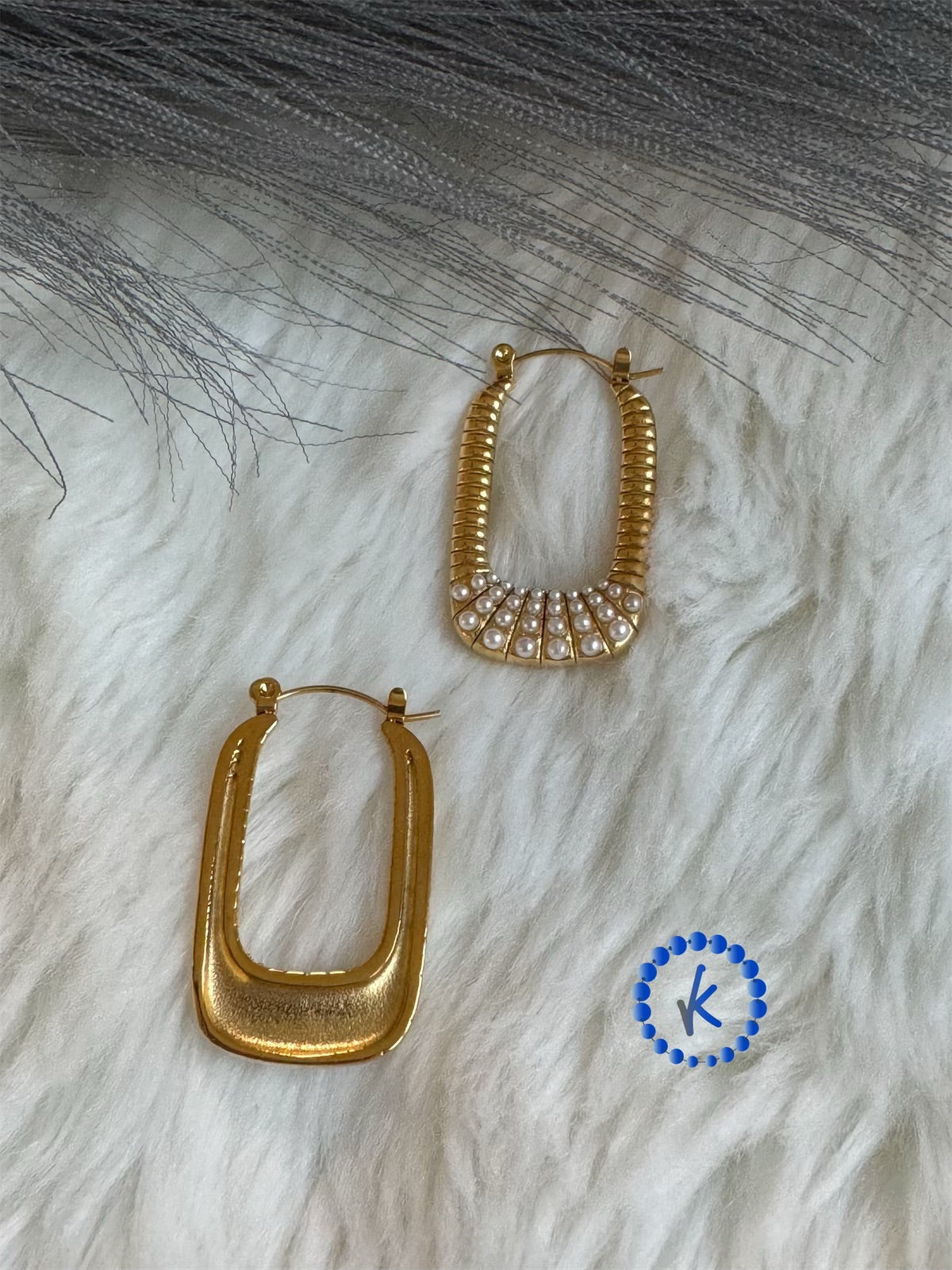 Attractive Rectangular Hoop Earrings