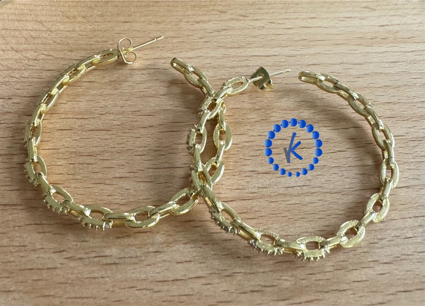 Glowing Hoop Earring