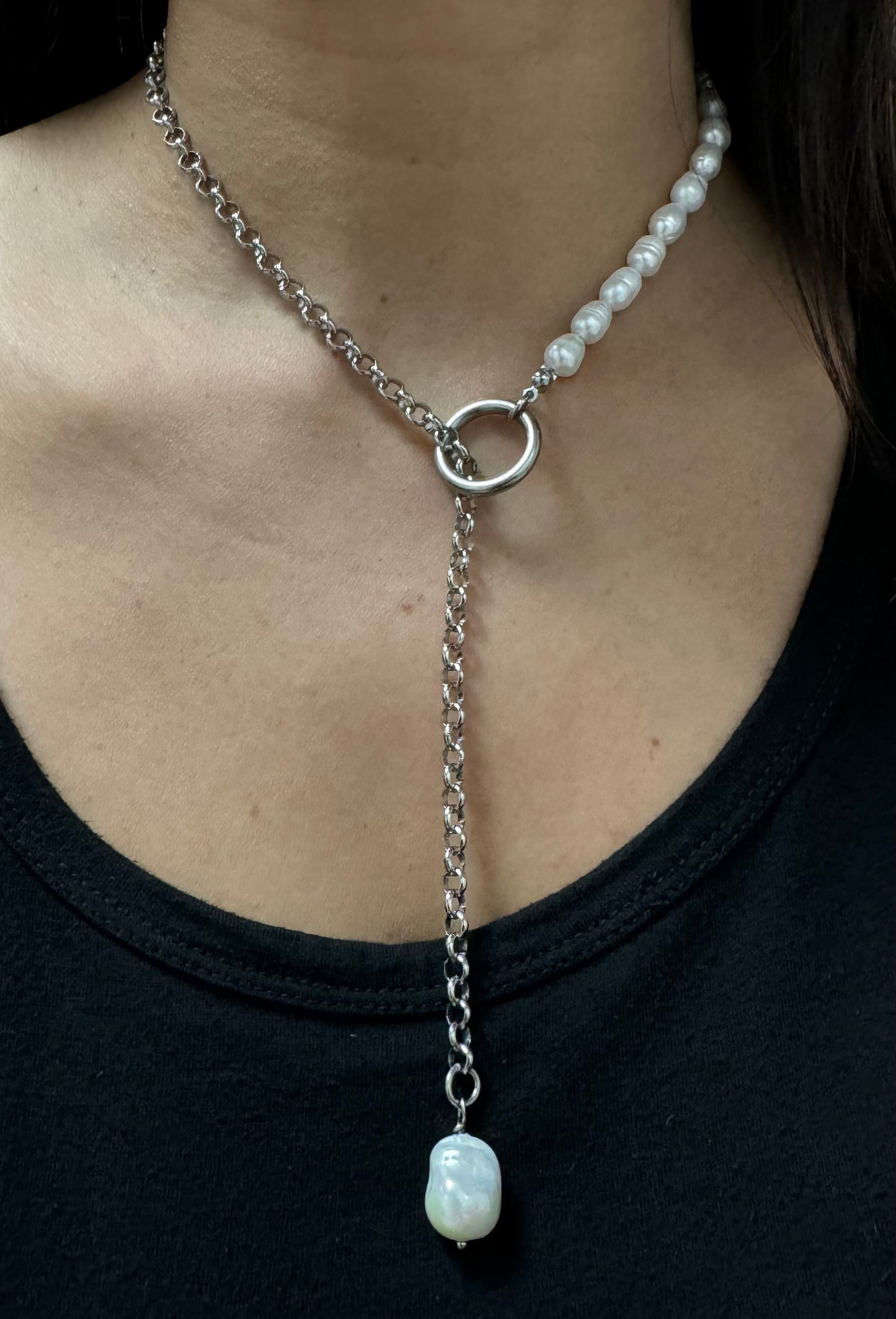 Elegant Freshwater Pearl Choker