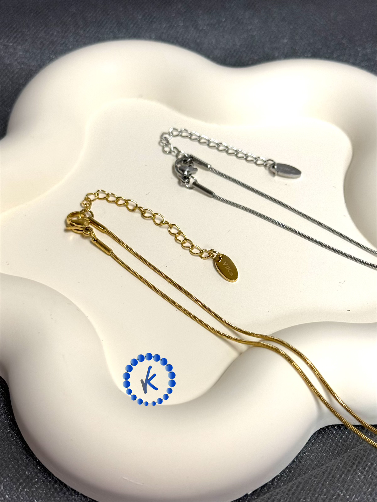 Stainless Steel Flag PR Necklace