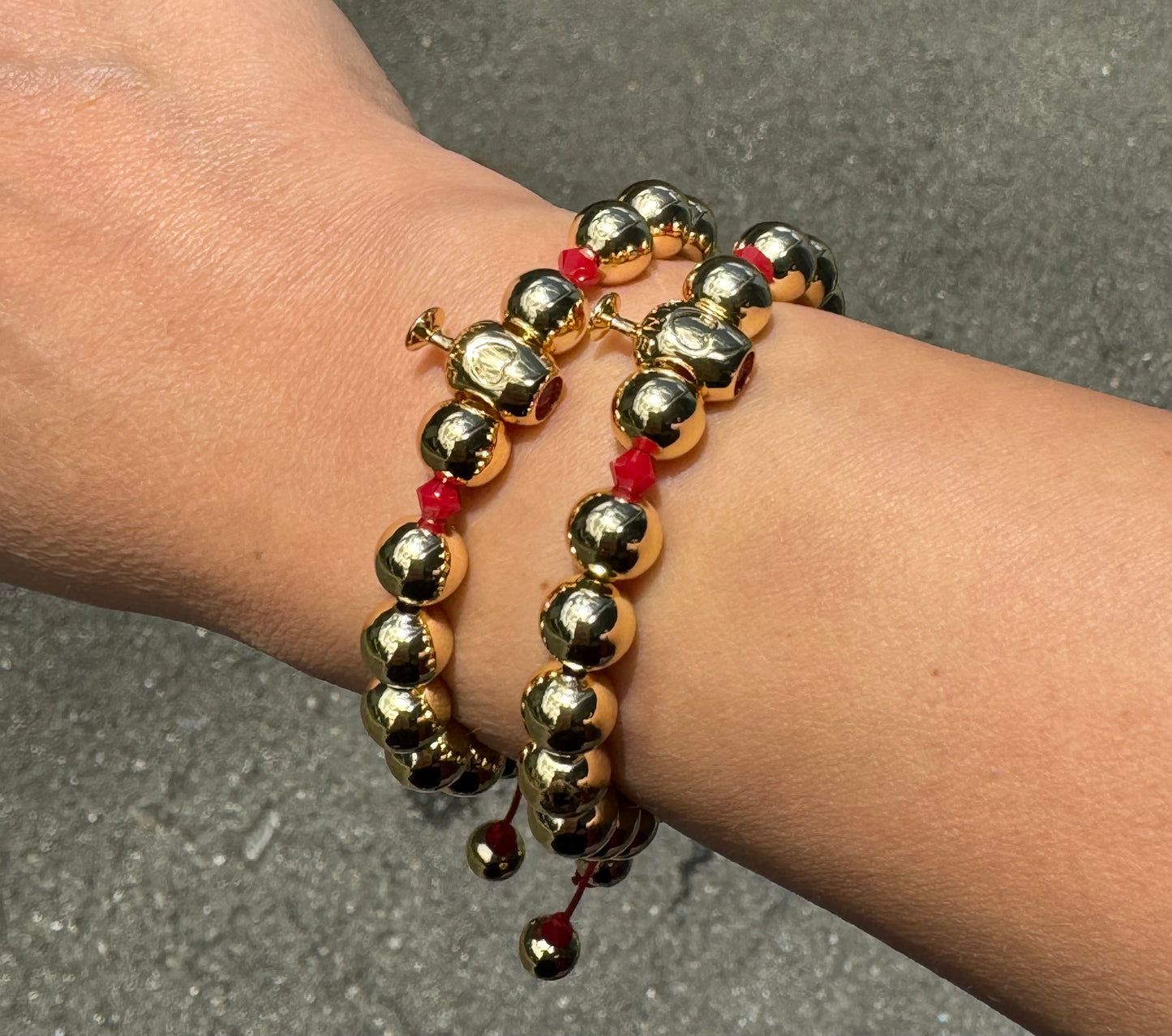 Lovely Red Wine Bracelet