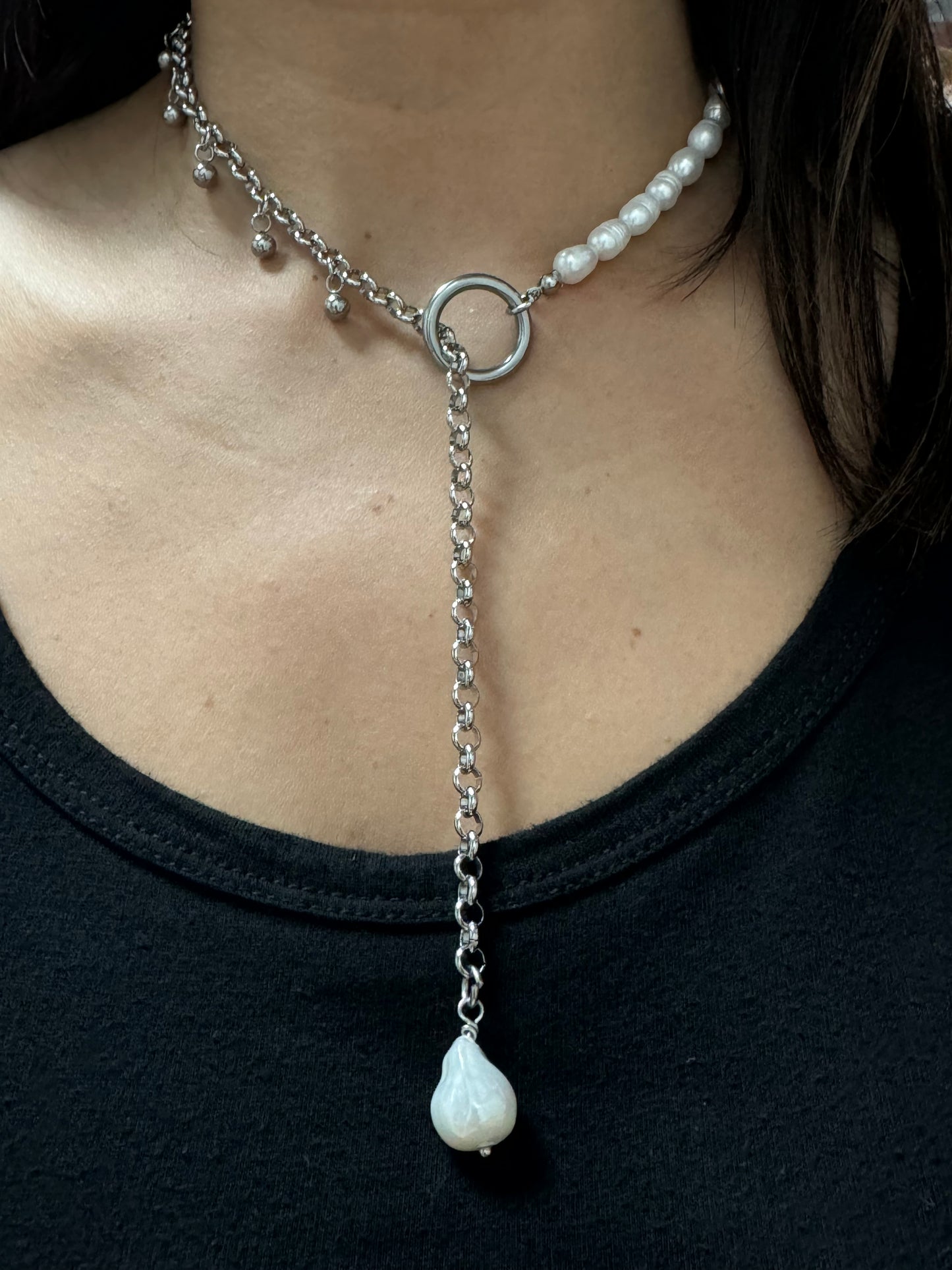 Elegant Freshwater Pearl Choker