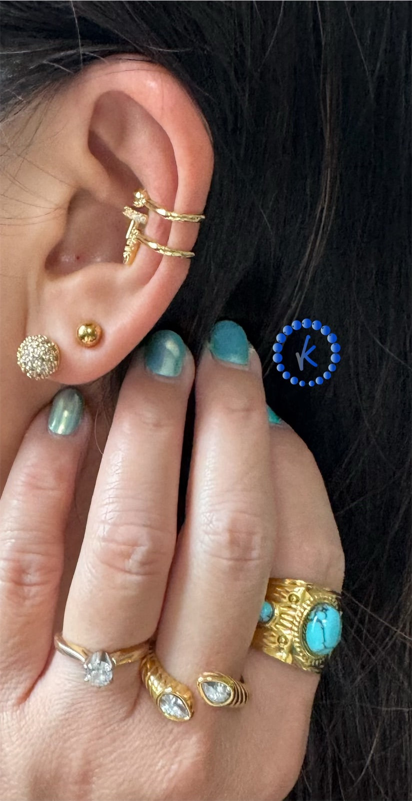 Pretty Screw Style Ear Cuff