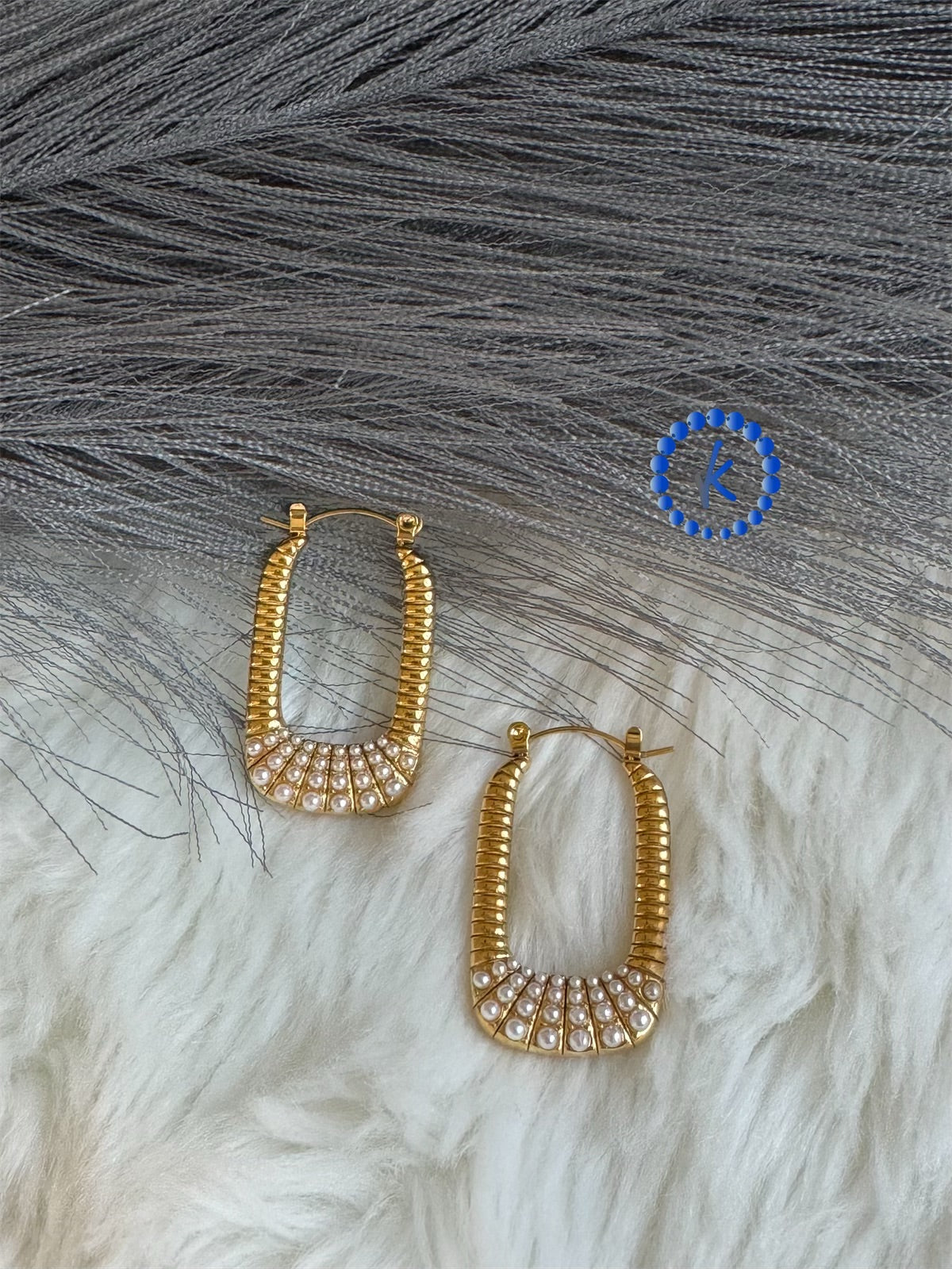 Attractive Rectangular Hoop Earrings