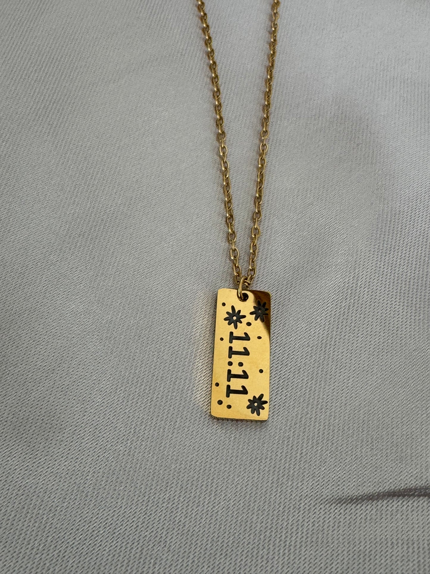Beautiful 11:11 Necklace