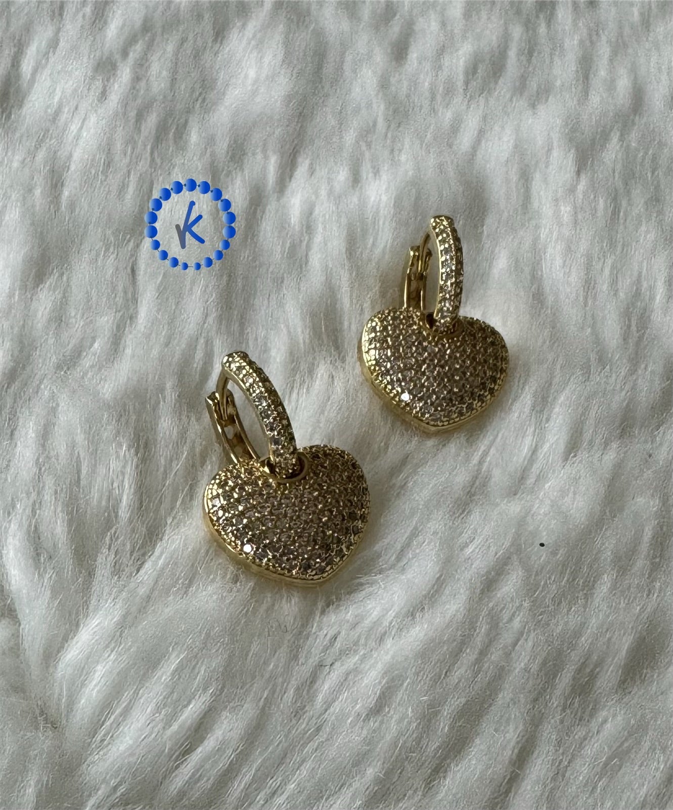 Beautiful and Shiny Hoop Earrings