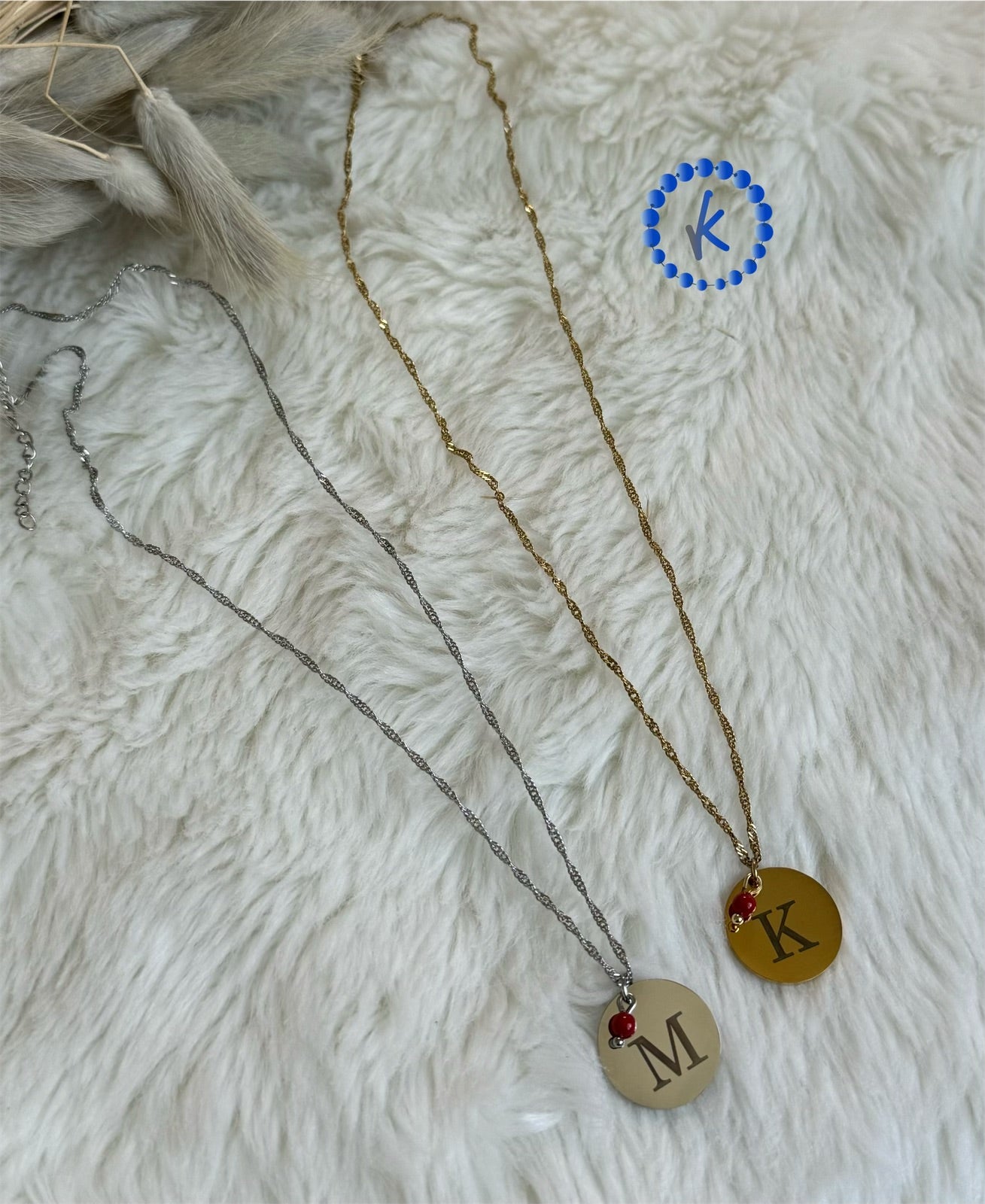 Stainless Steel Birth Month Flower