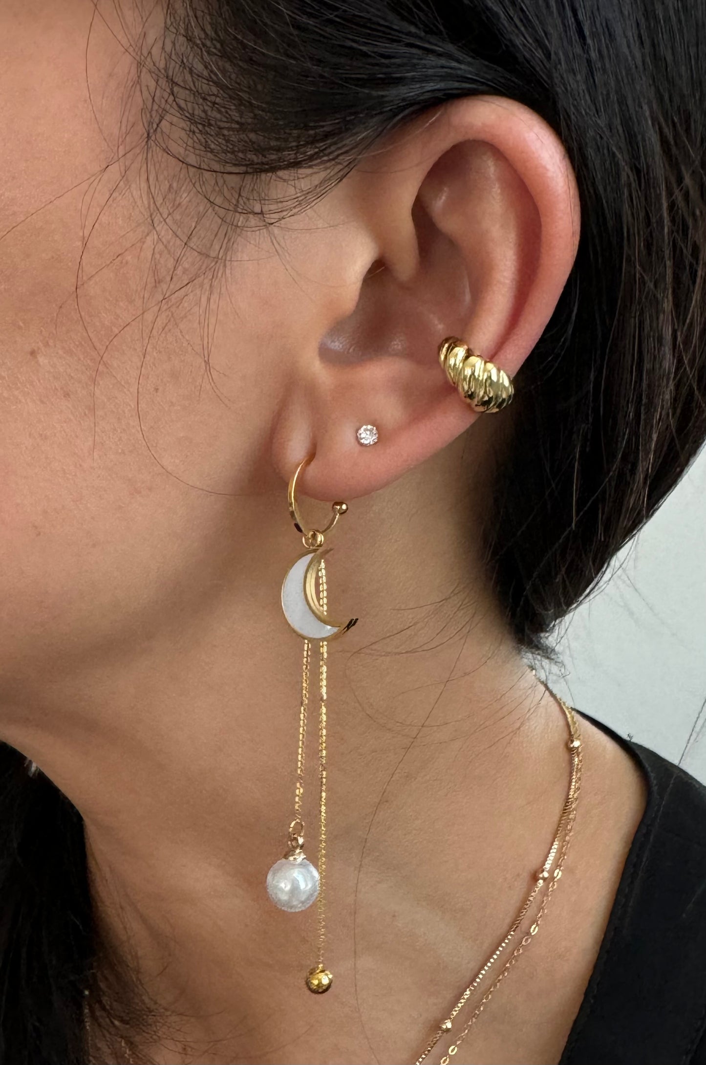 Asymetrical earrings