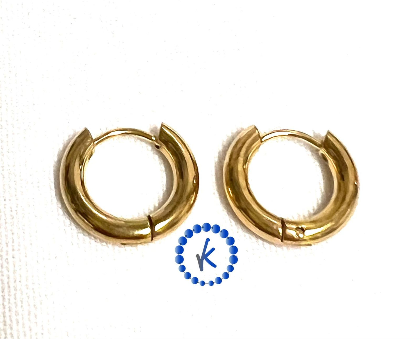 Earrings Stainless Steel Hoop