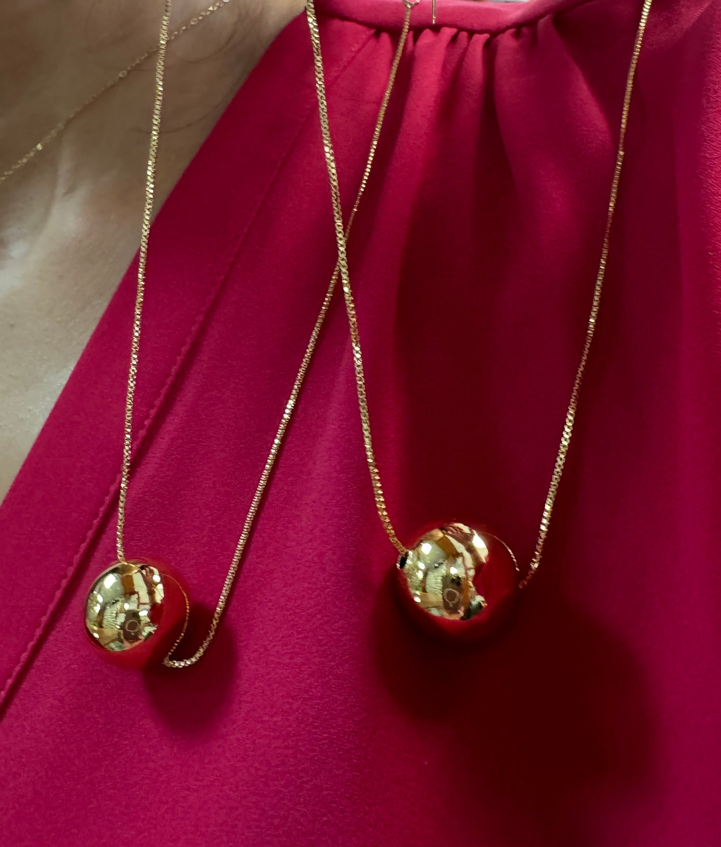 Beautiful Smooth Bead Necklace