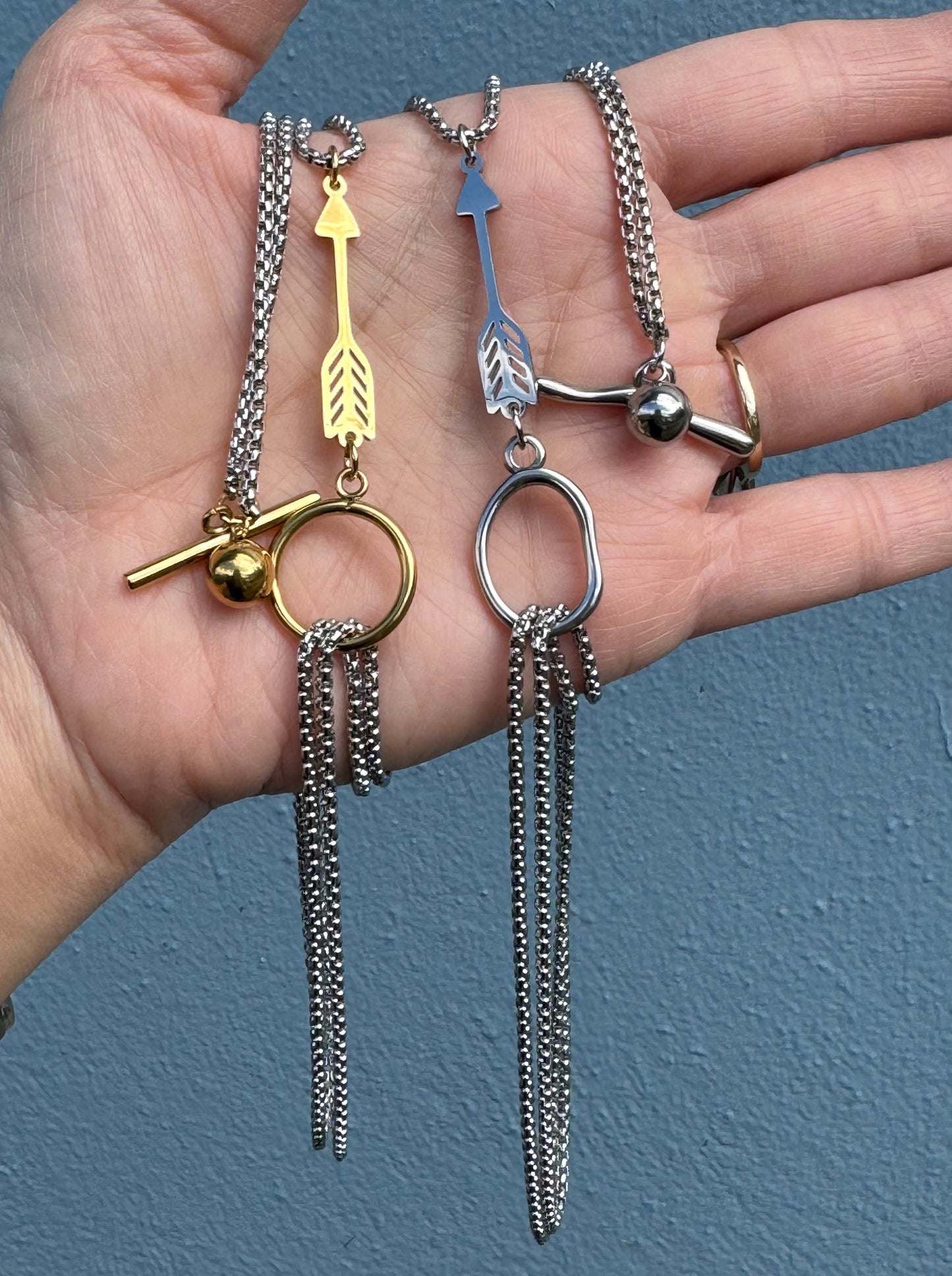 Lariat Arrow Necklace