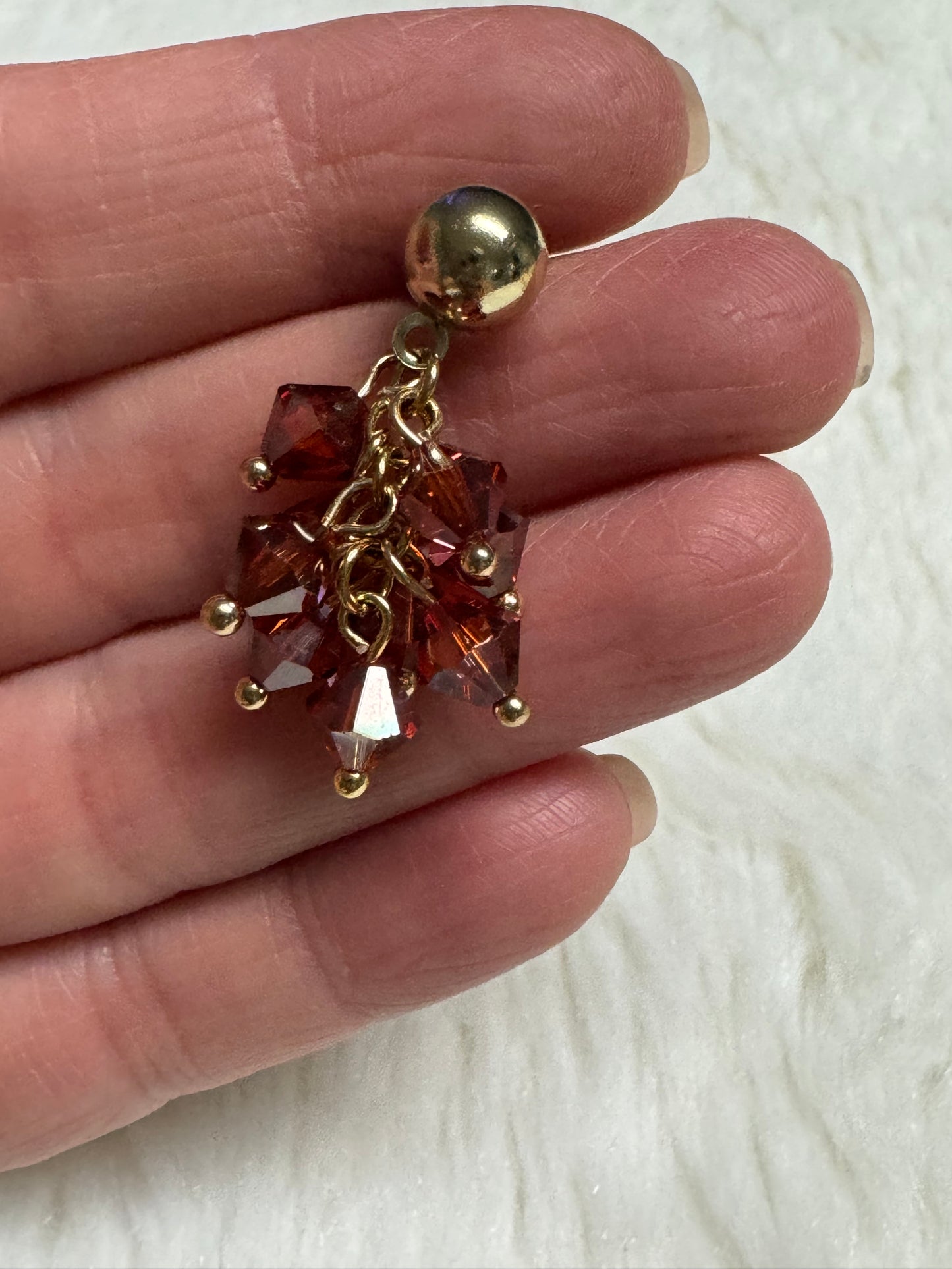 Elegant Swarovski Chandelier Earrings