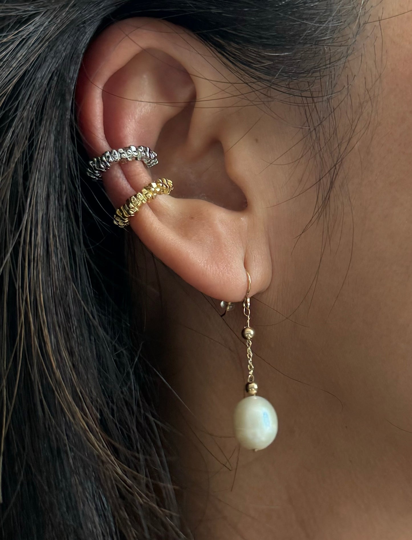 Simple Stardust Ear Cuff