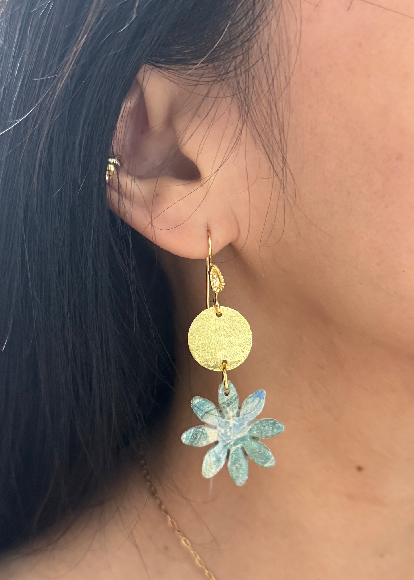 Beatiful tropical earrings