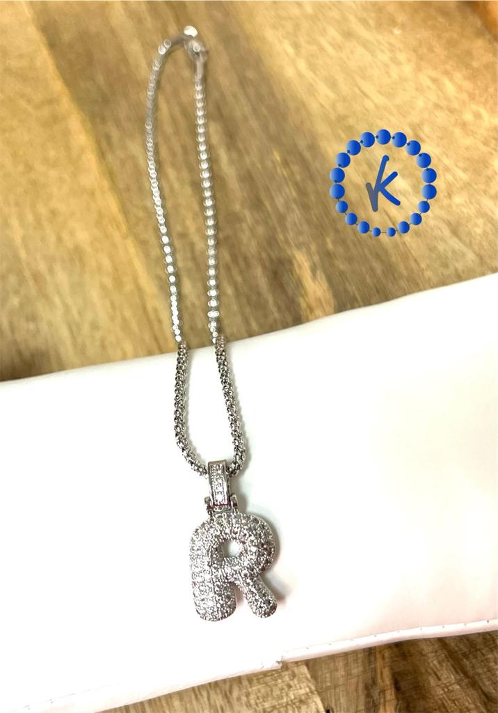 Zirconia Charm Necklace