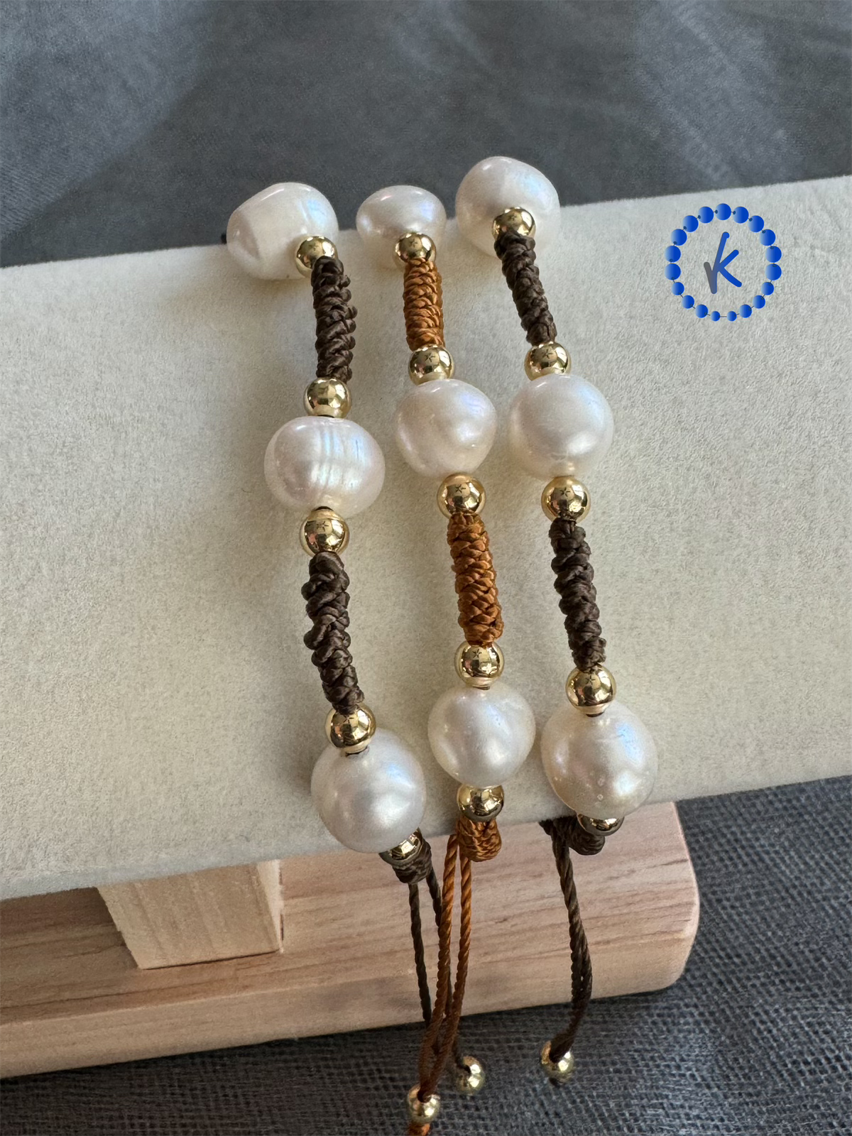 Freshwater Pearl Cord Bracelet