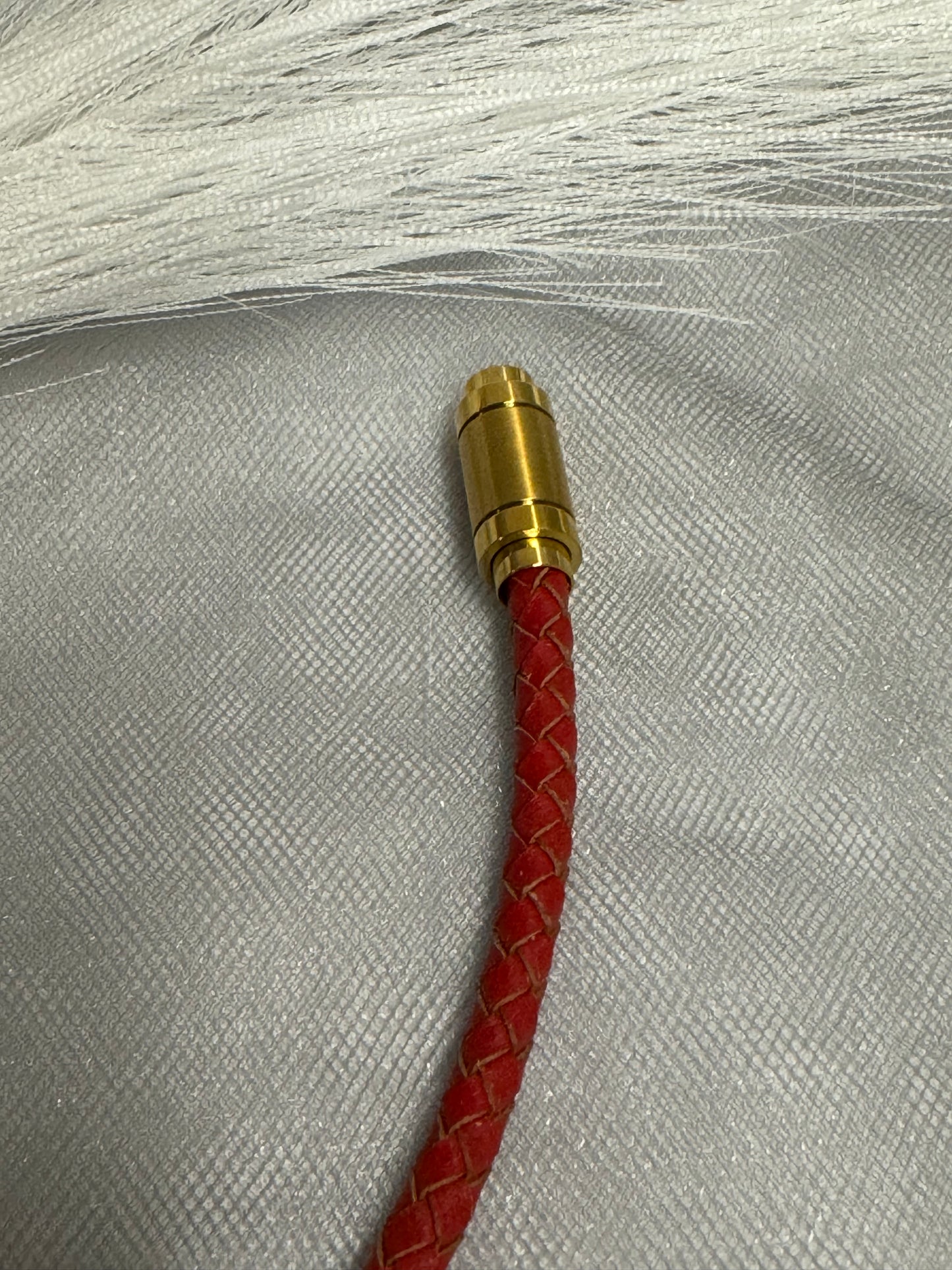 Magnetic Leather Bracelet