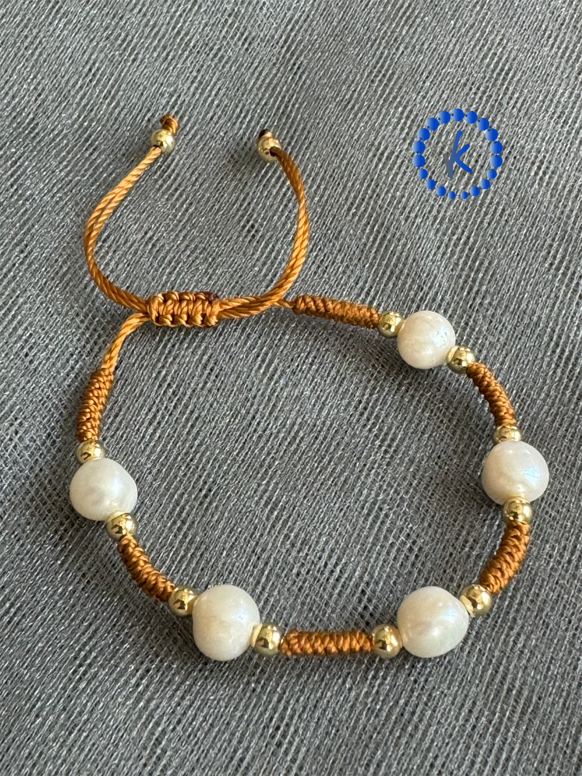 Freshwater Pearl Cord Bracelet