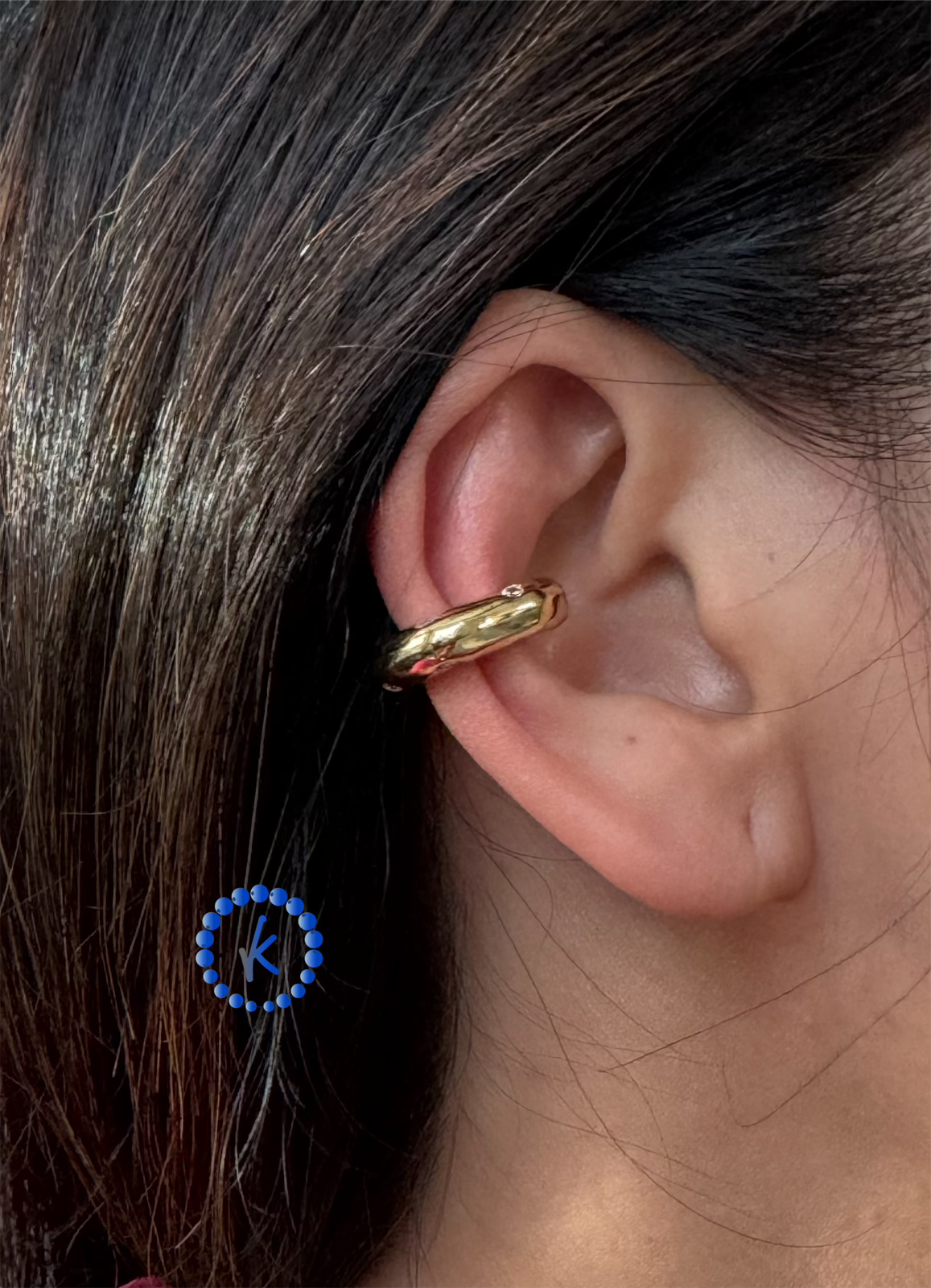 Elegant Hoop Zirconia Ear Cuff