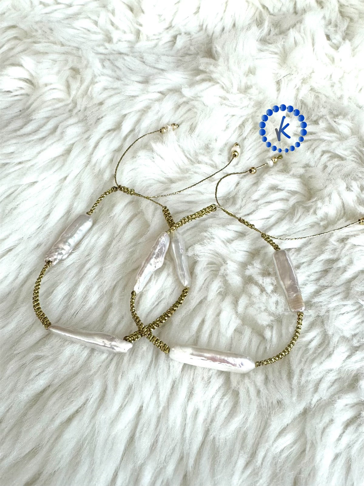 Freshwater Pearl Cord Bracelet