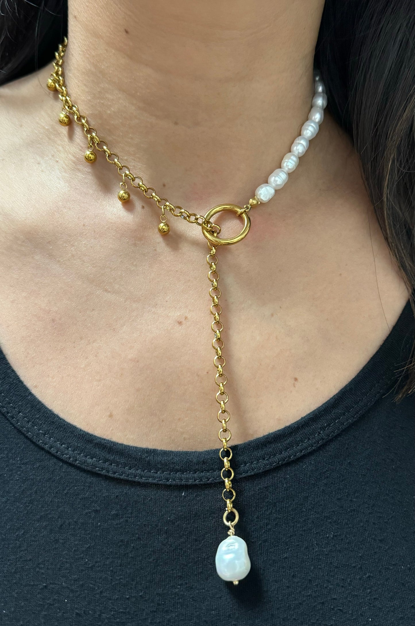 Elegant Freshwater Pearl Choker