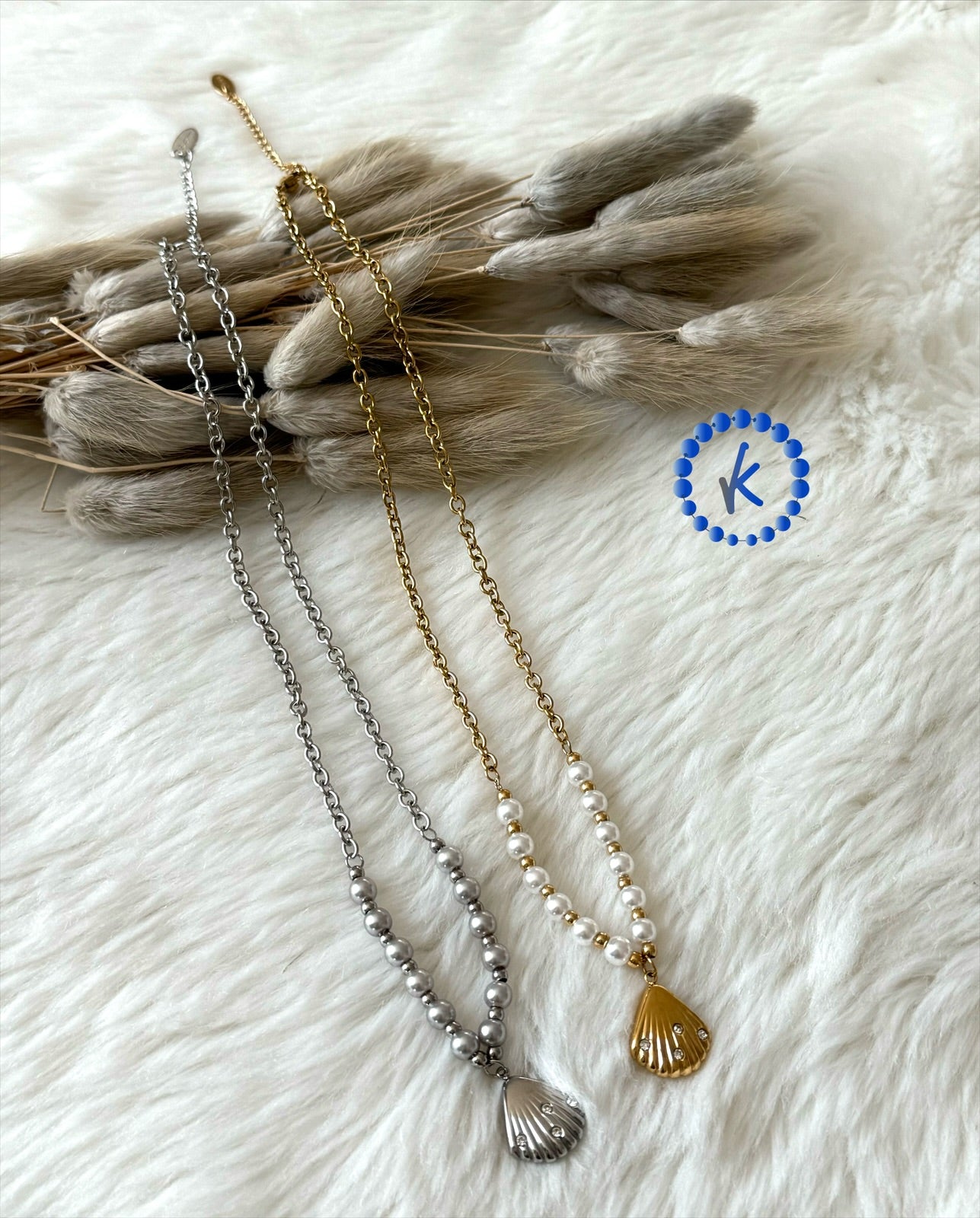 Fine Clam Stainless Steel Necklace