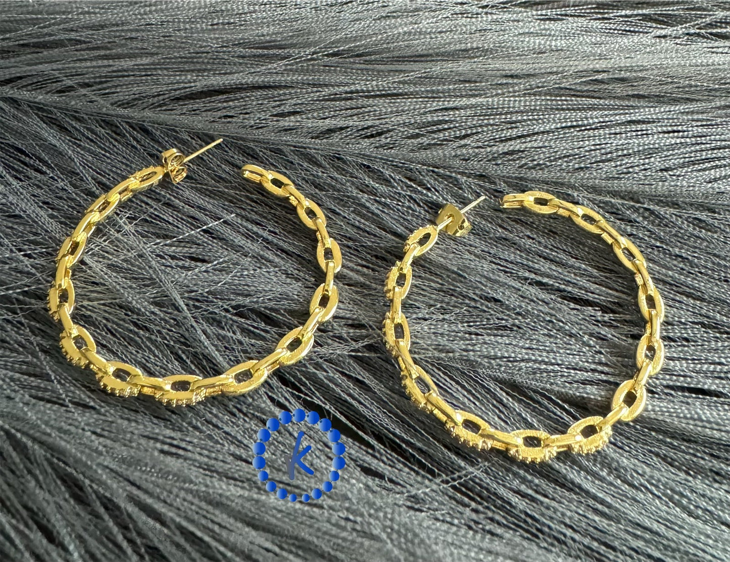 Glowing Hoop Earring