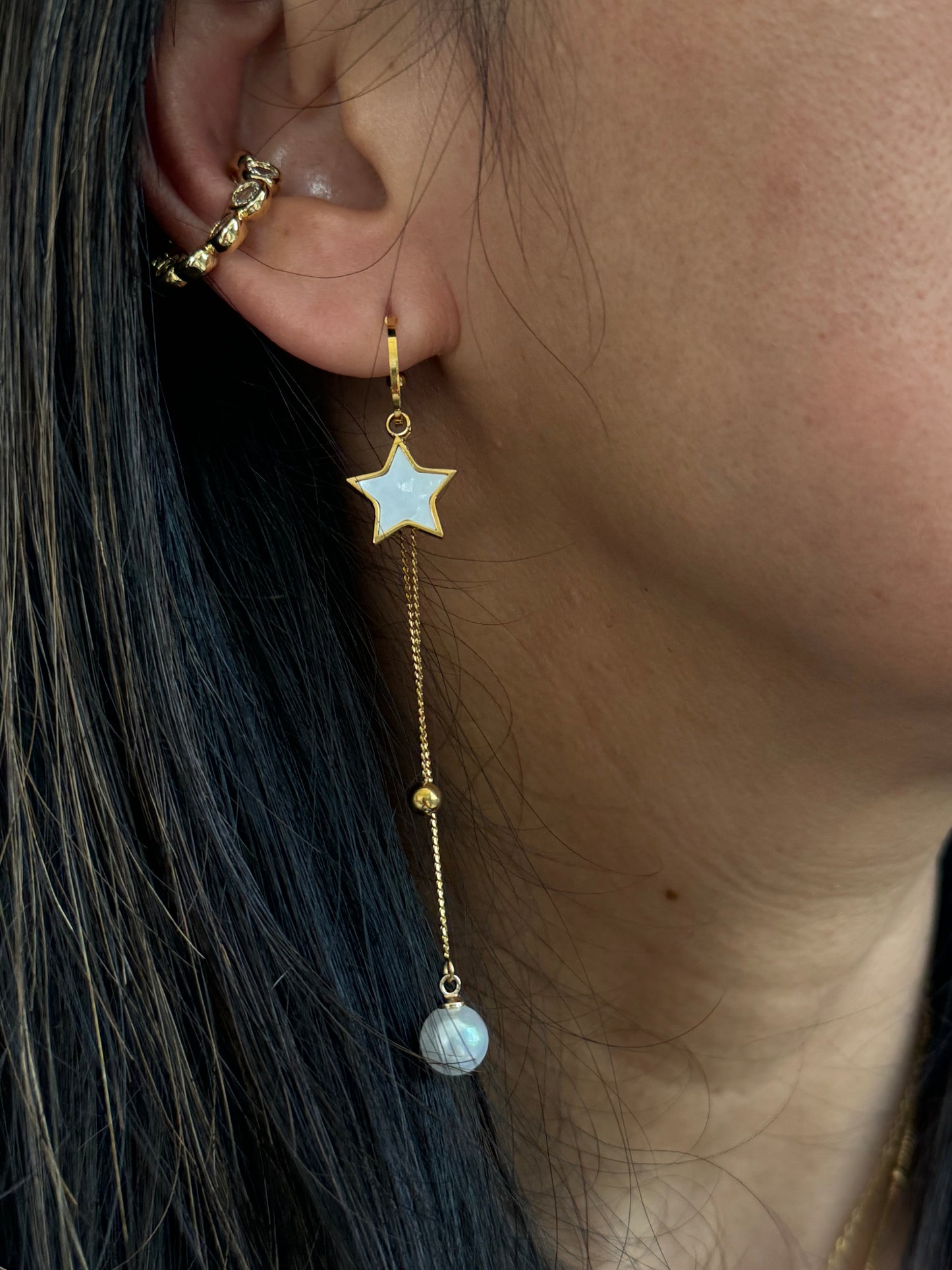 Asymetrical earrings