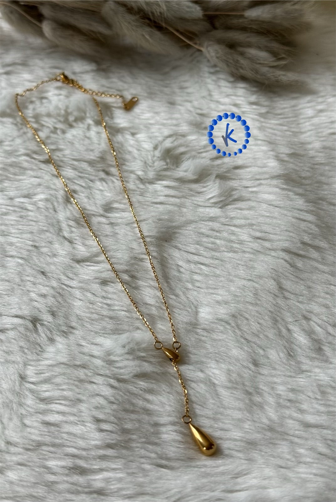 Delicate Small Drop Necklace