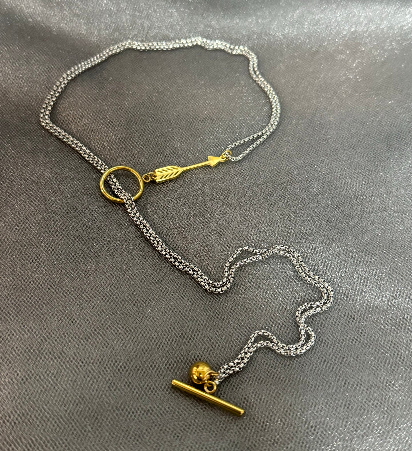 Lariat Arrow Necklace