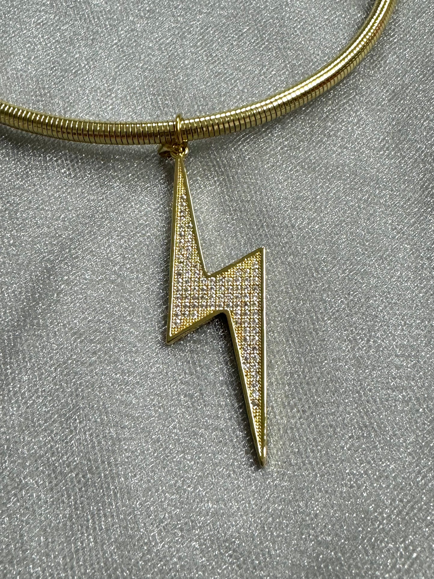 Wonderful Zirconia Ray Necklace