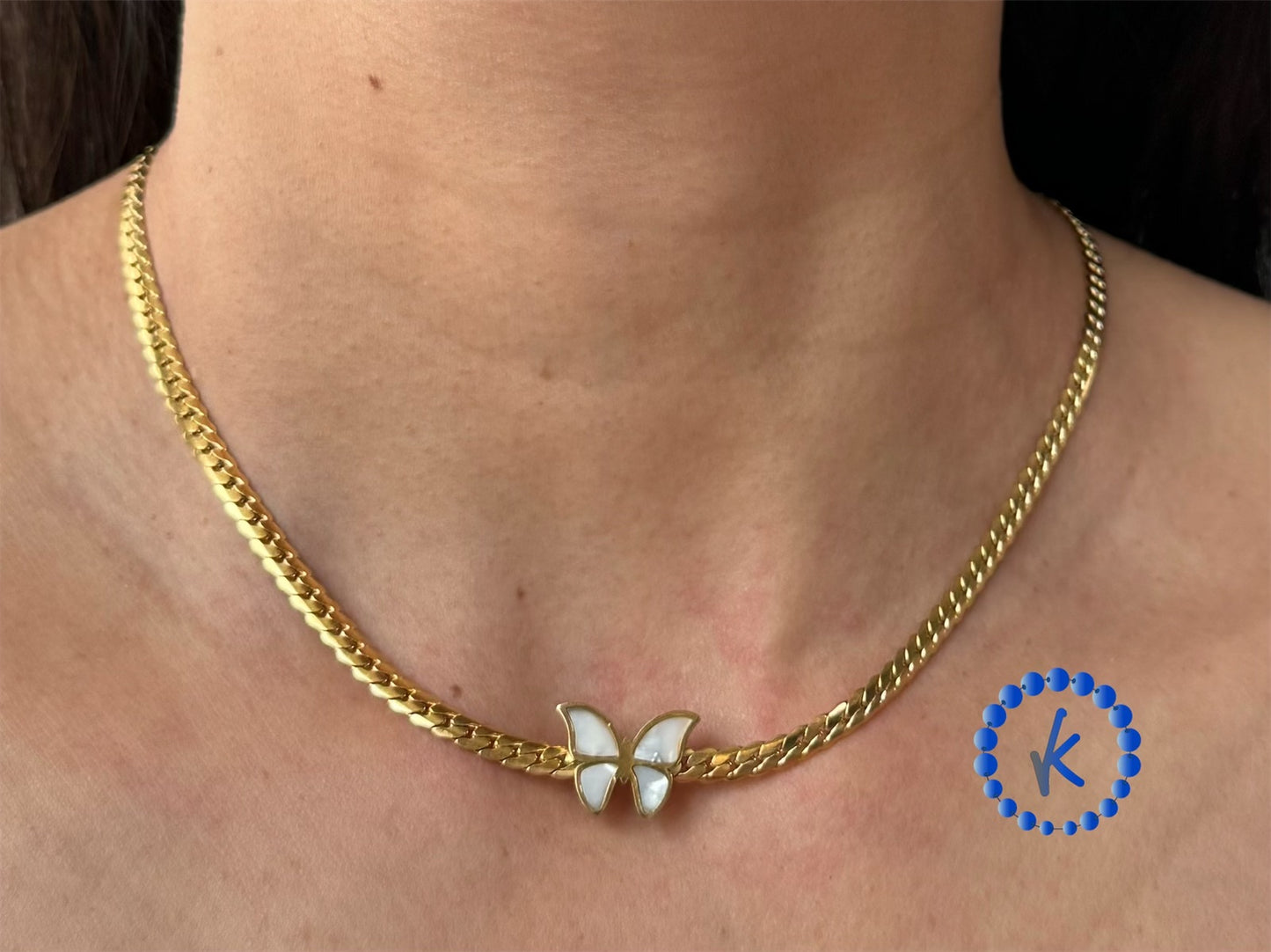 Butterfly Stainless Steel Jewelry Set