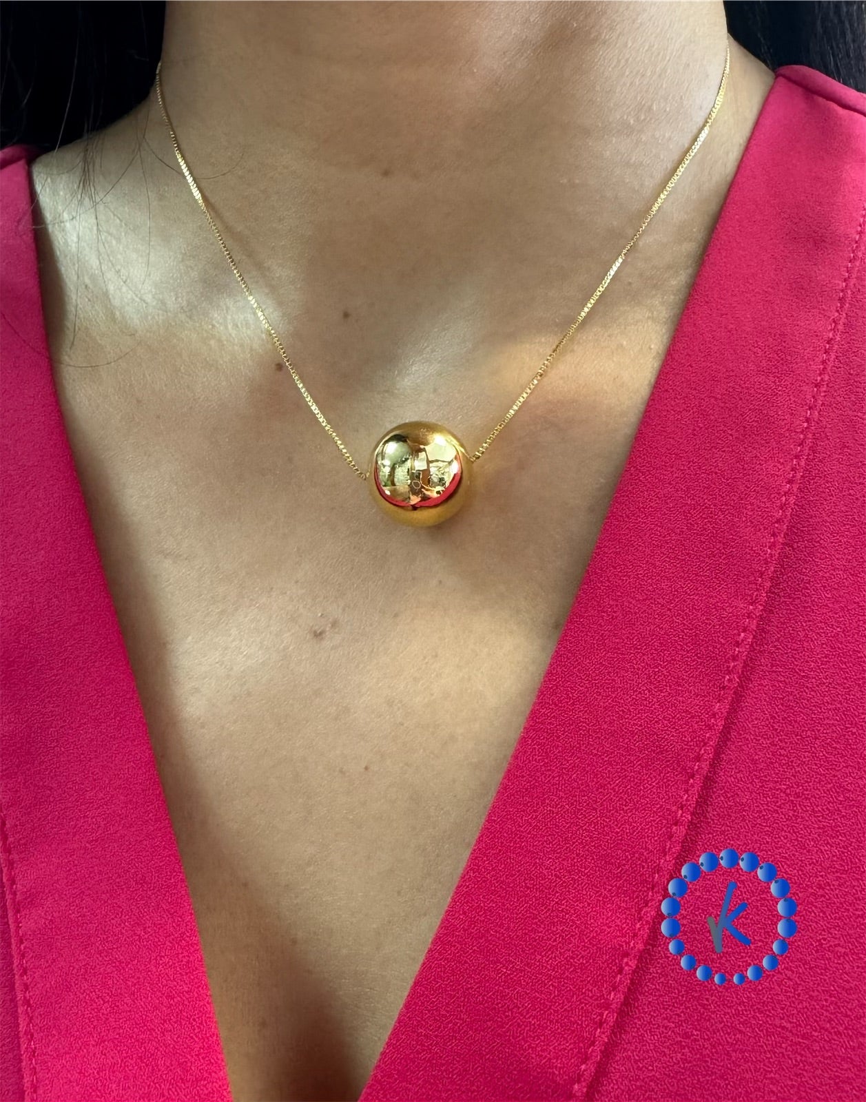 Beautiful Smooth Bead Necklace