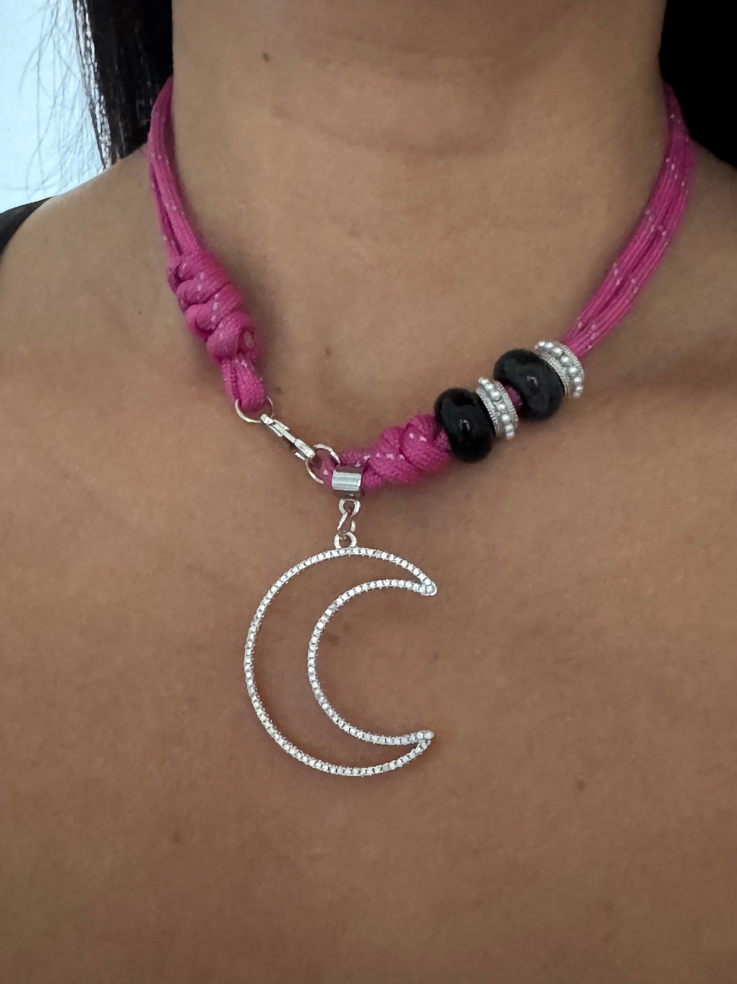 Wonderful cord necklace