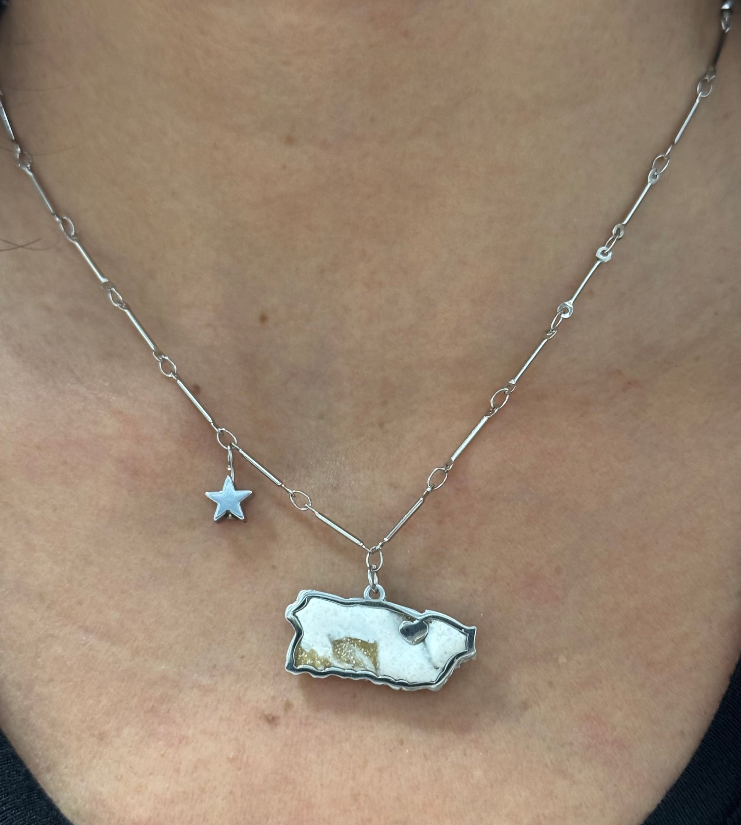 Amazing map necklace