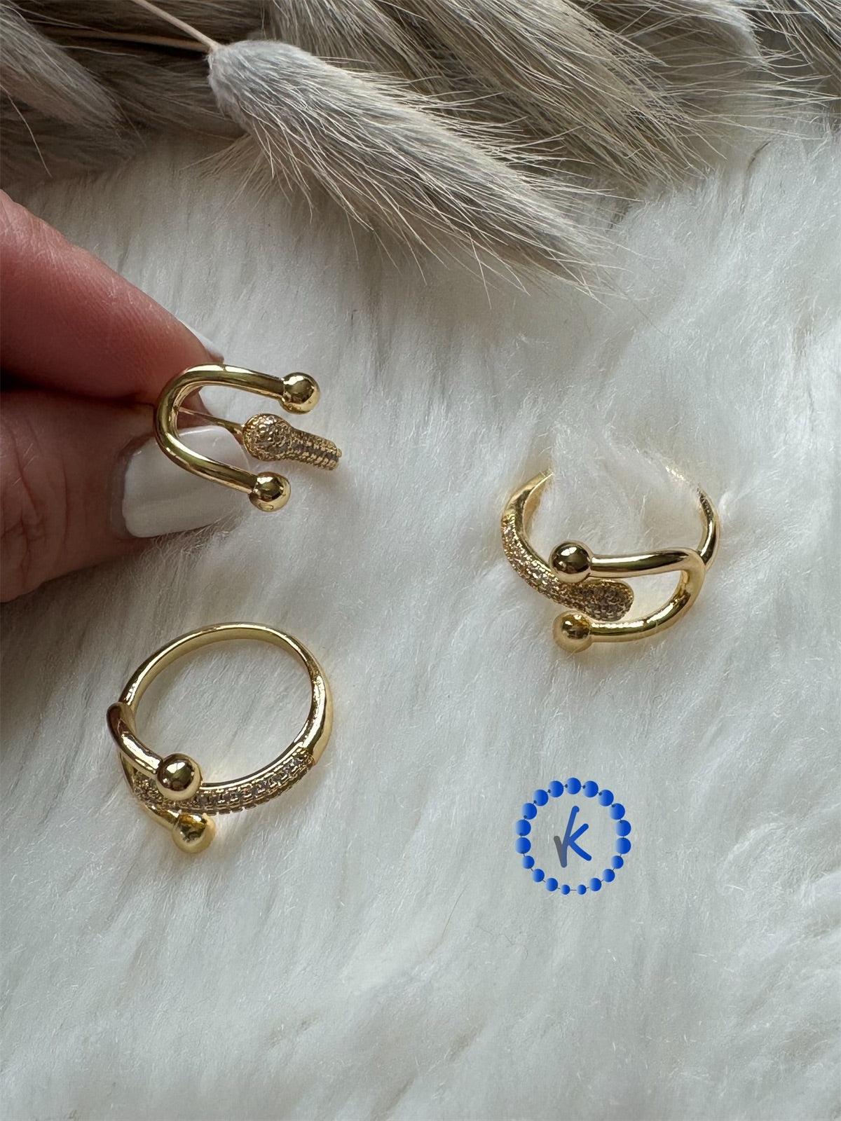 Gorgeous U Ring Zirconia