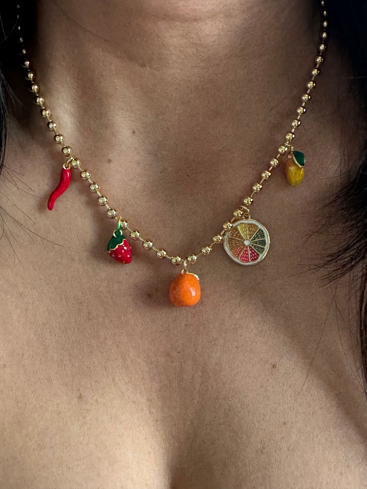 Beautiful Fruits Neckalce