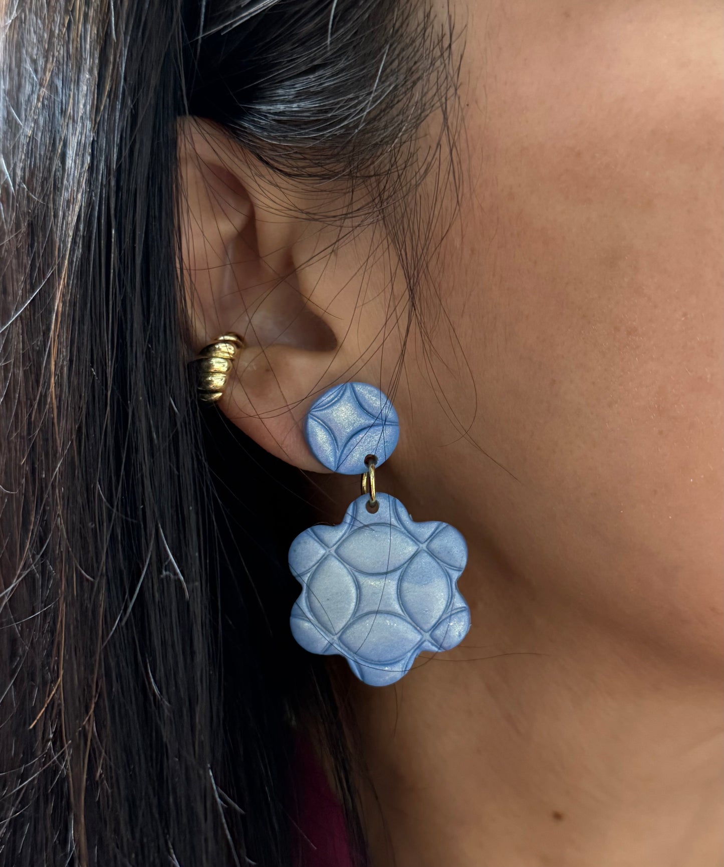 Beautiful style polymer earrings