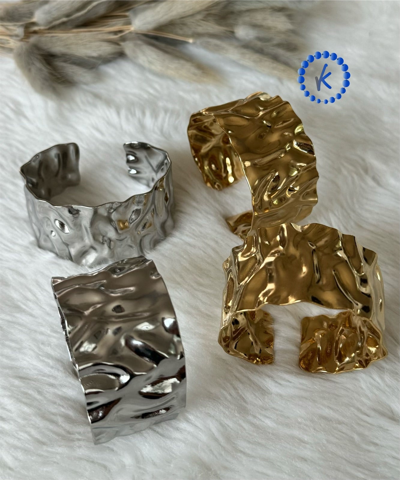 Beautiful Stainless Steel Hammer Bangle