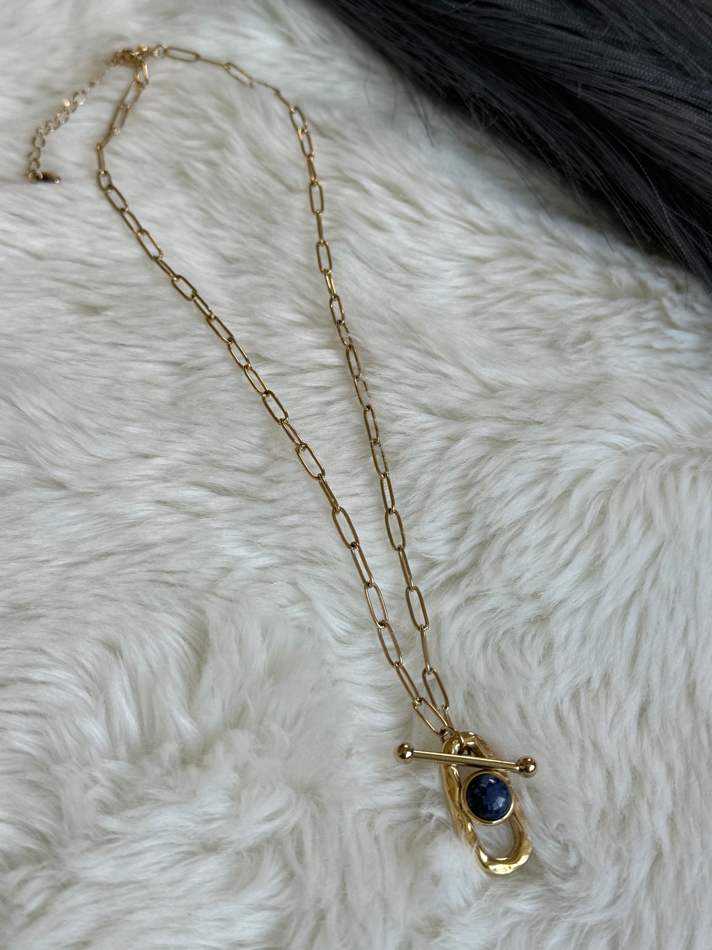 Toggle Style with Nature Gems Stone Necklace