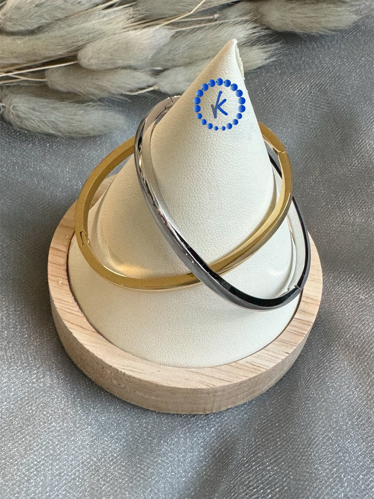 Smooth Stainless Steel Bangle