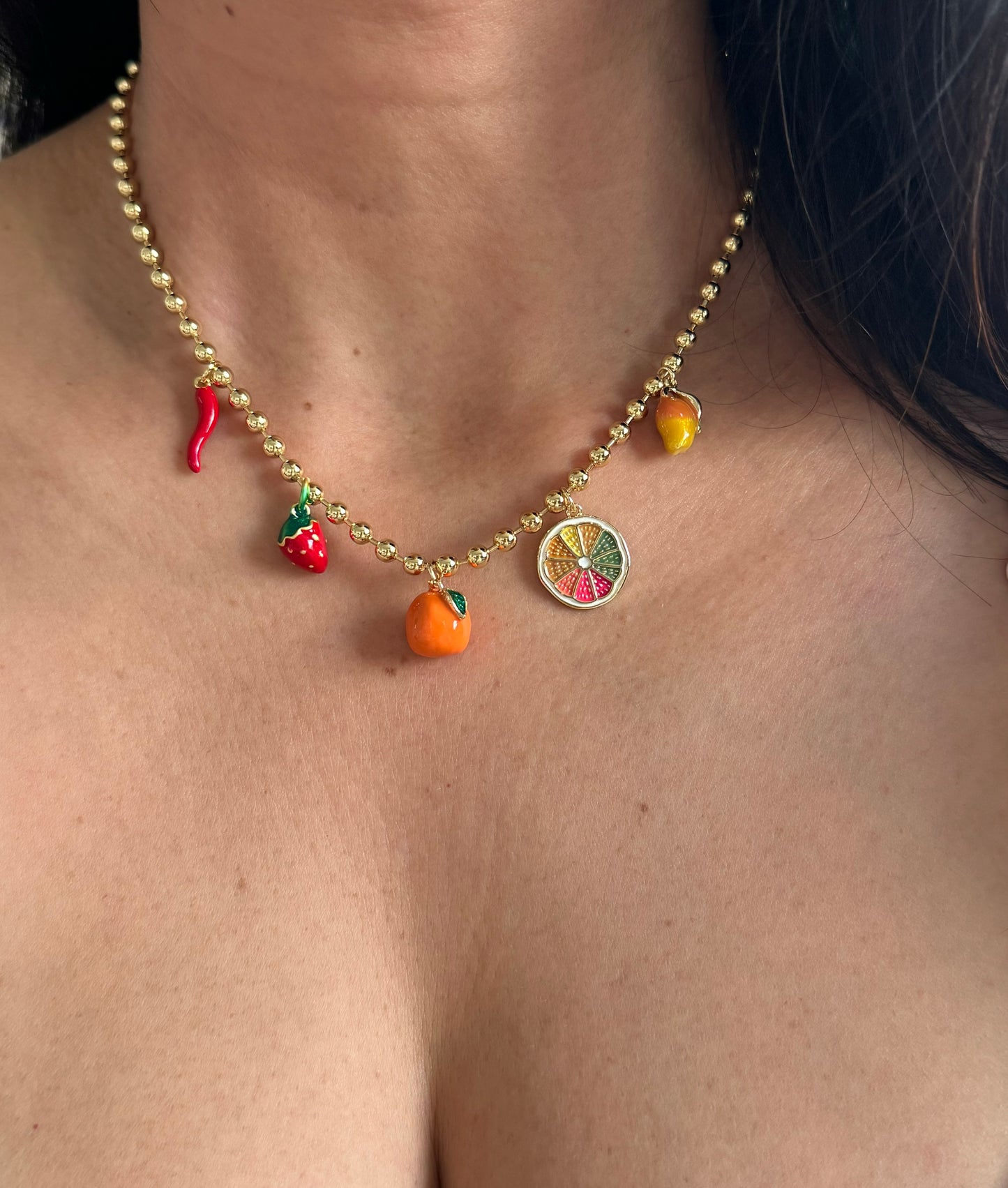 Beautiful Fruits Neckalce