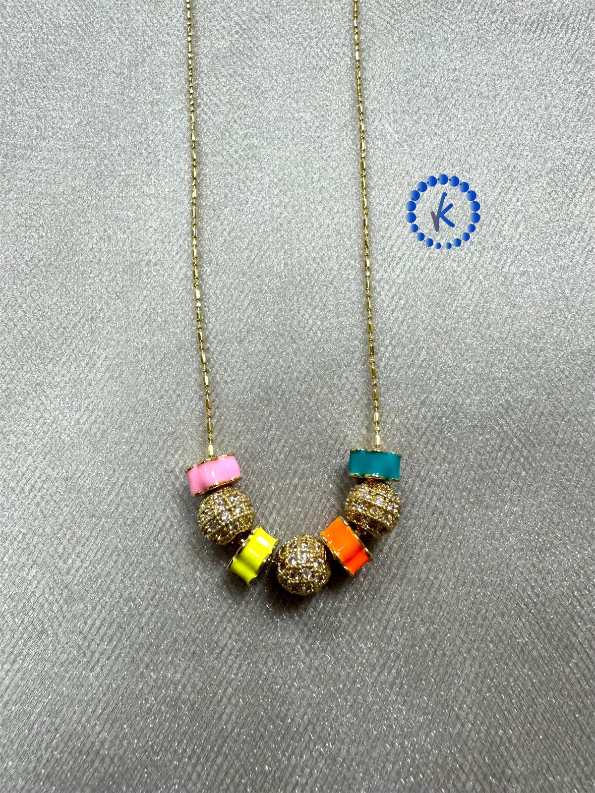 Amazing Flower and Beads Necklace