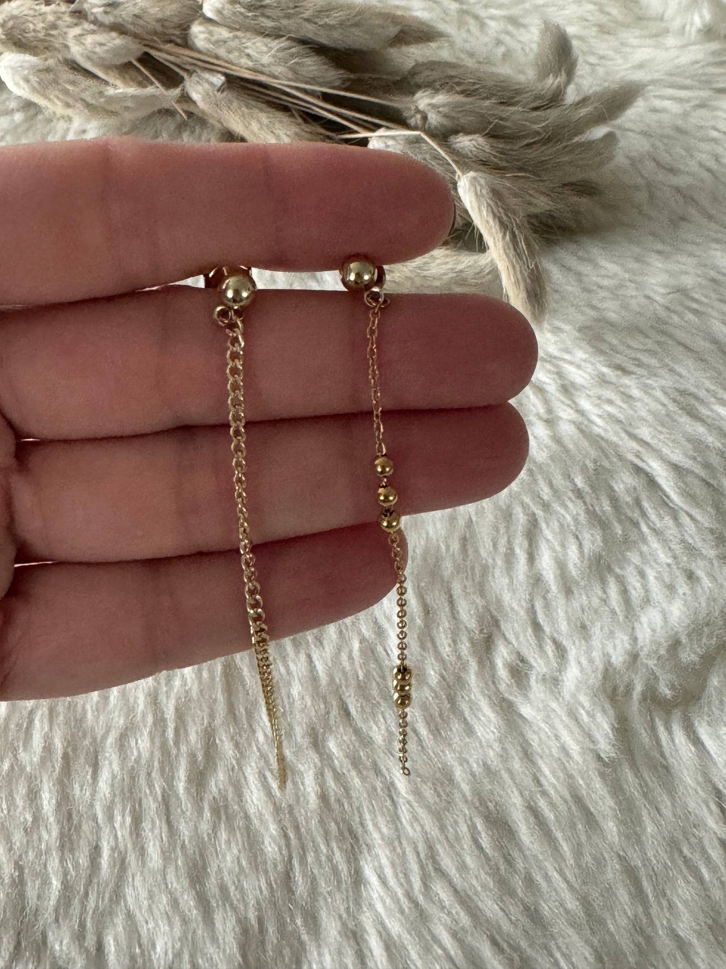 Simple Chain Earring